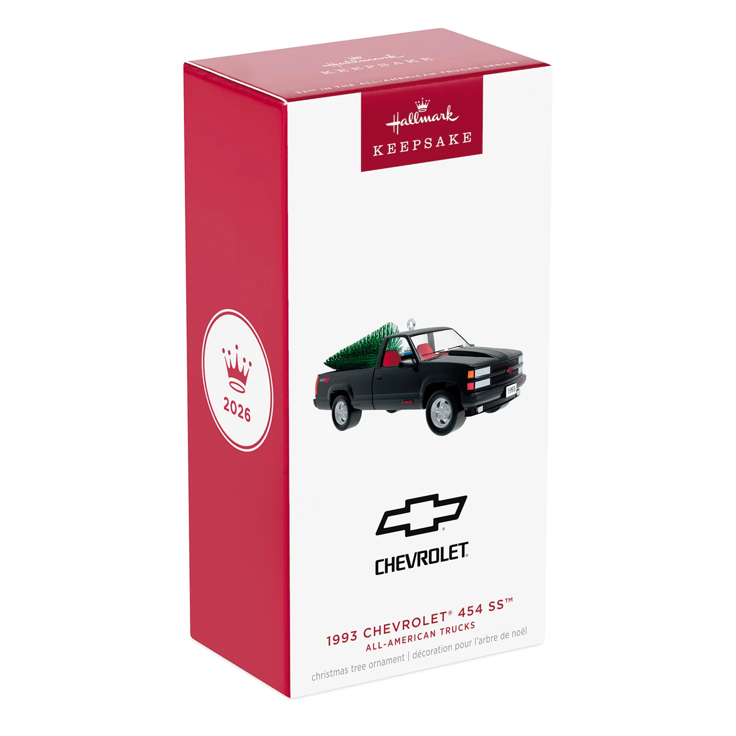 All-American Trucks 1993 Chevrolet® 454 SS™ 2026, Metal, 32nd in the Series — 2026 Hallmark Keepsake Christmas Ornament - Image 7