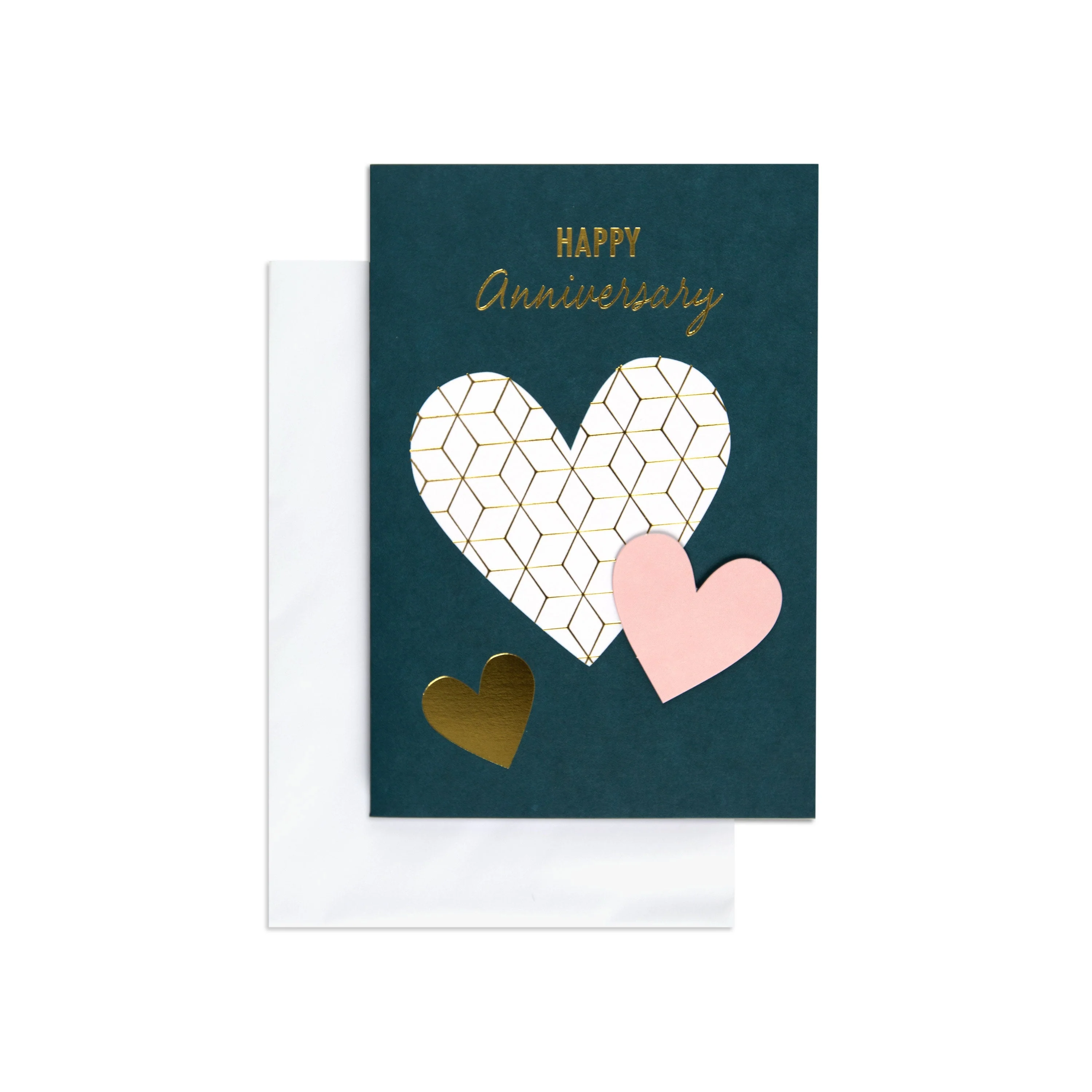 Another Year of Love Elegant Anniversary Card - Image 3