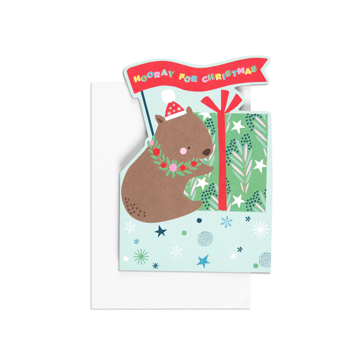 Hallmark Christmas Card - Hooray for Christmas - Image 3