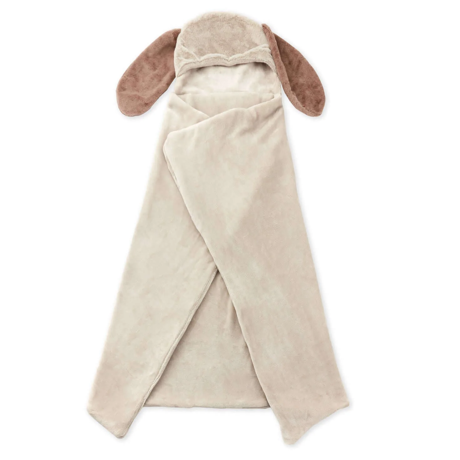 Baby Bunny Hooded Blanket With Pockets - Image 4