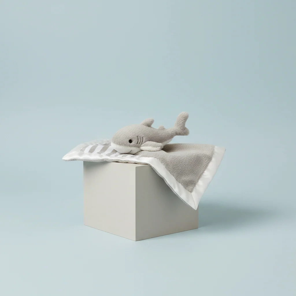 Shark Lovey Blanket - Image 3