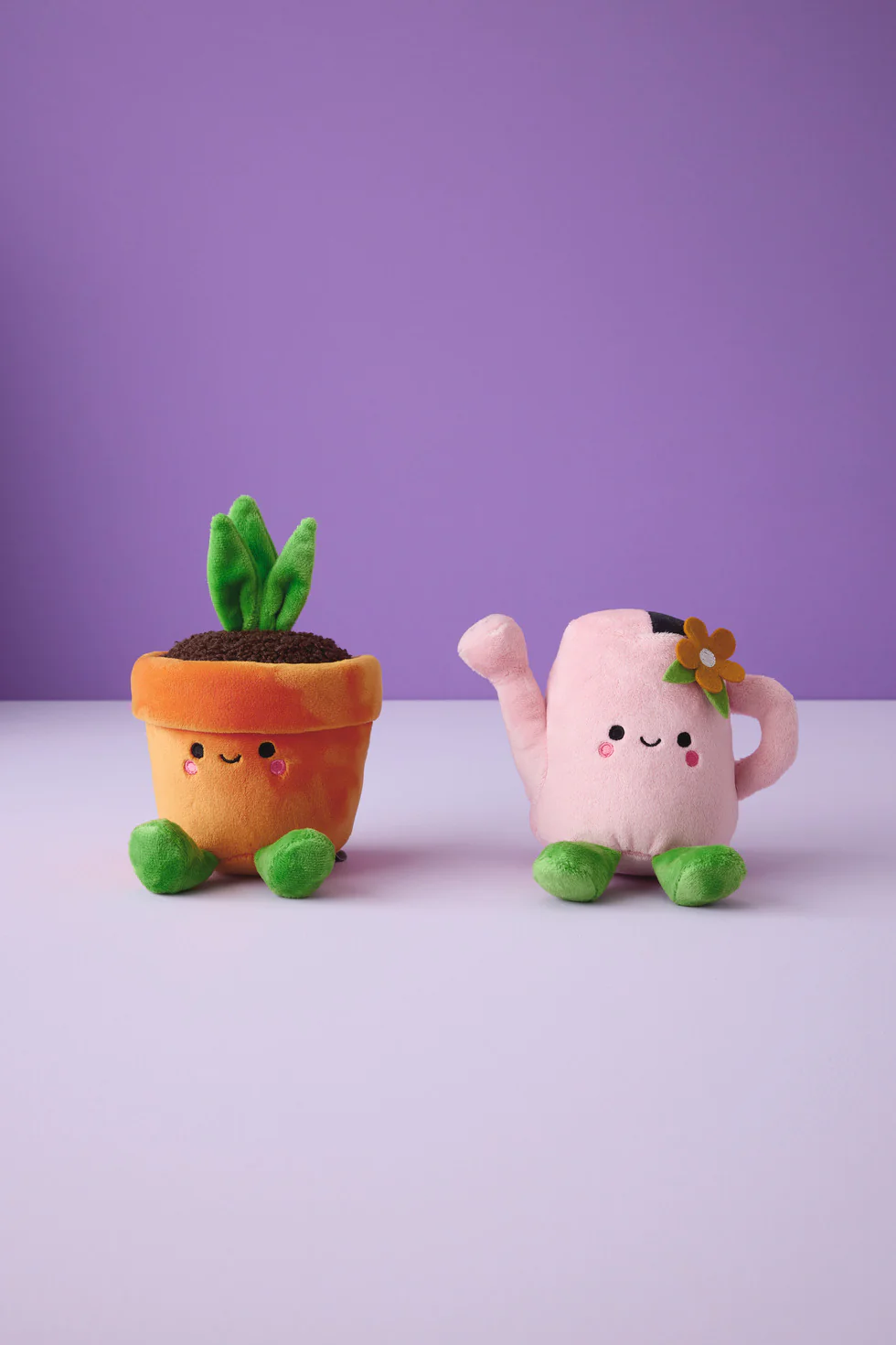 Better Together Watering Can and Plant Magnetic Plush Pair, 4.5" - Image 4