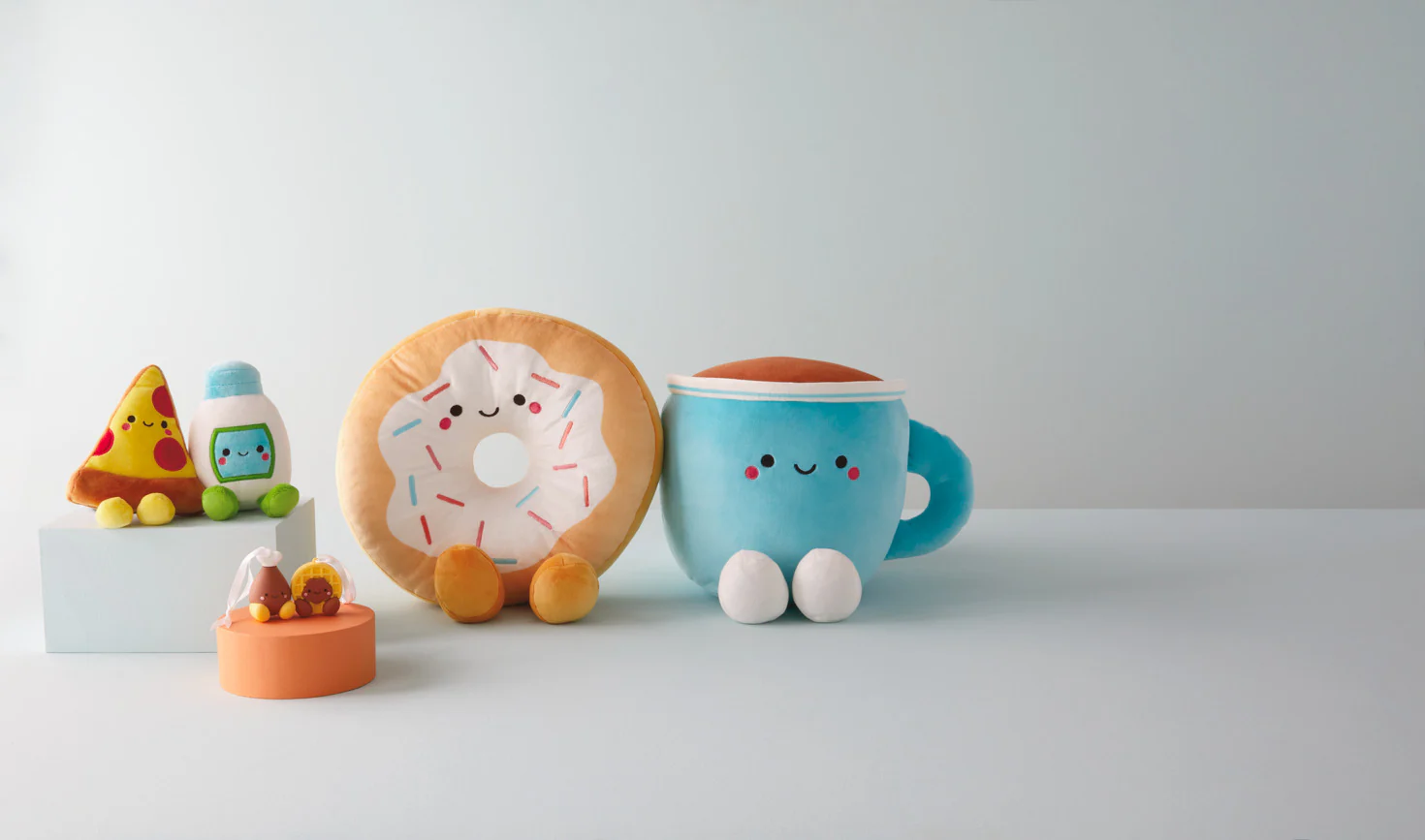 Donut and Coffee Magnetic Plush Pair (Extra Large) - Better Together - Image 3
