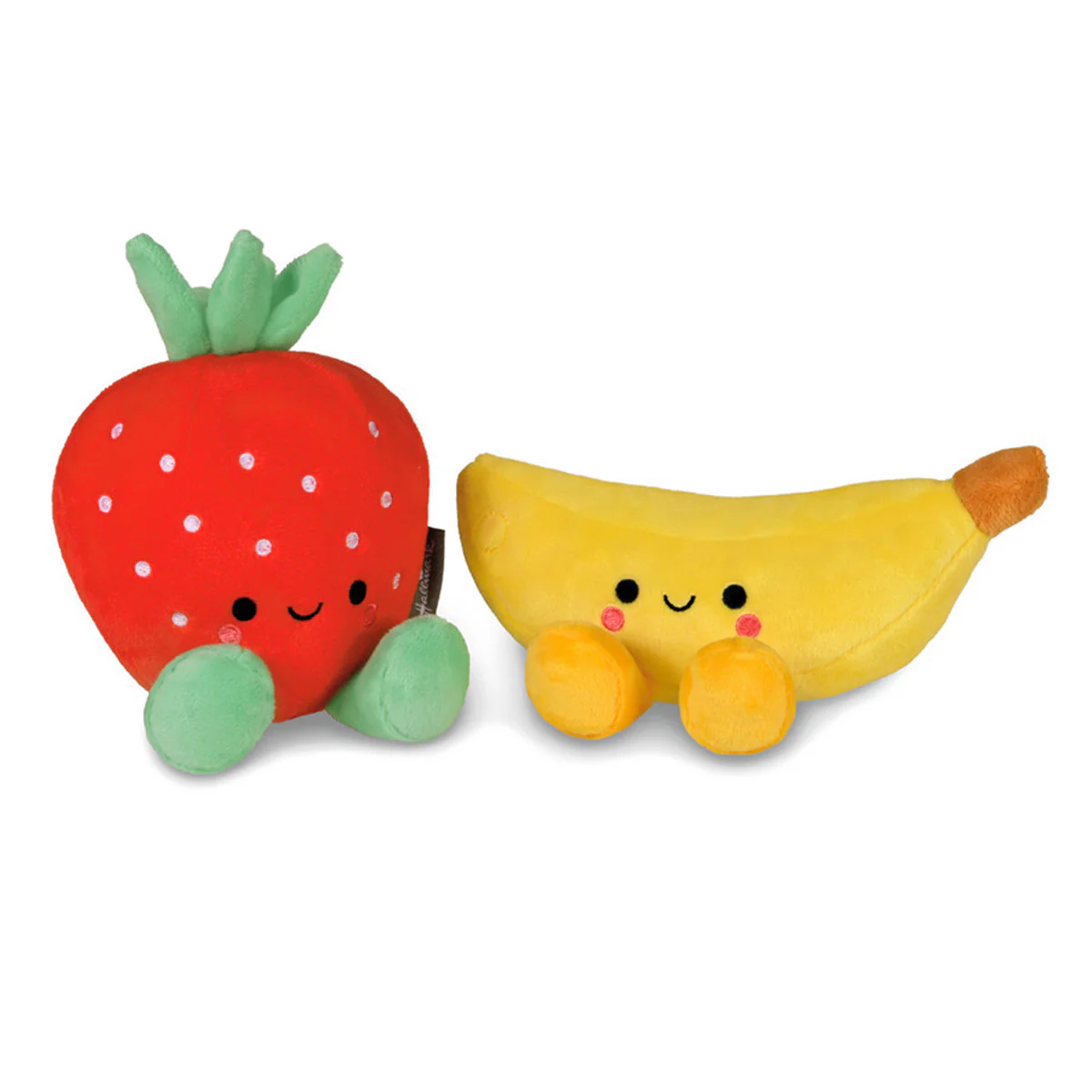 Better Together Strawberry and Banana Magnetic Plush Pair, 5.5" - Image 2