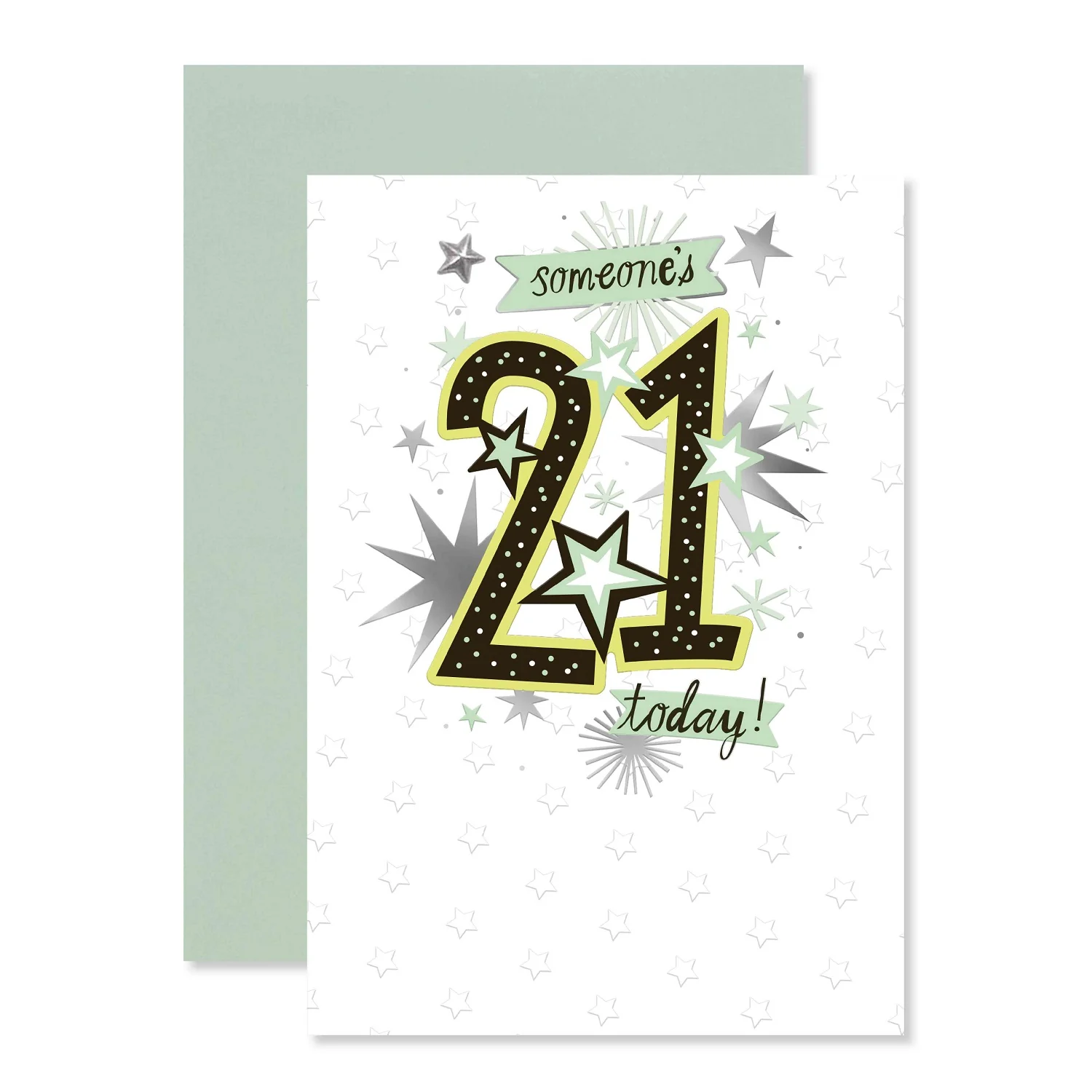 Connections from Hallmark 21st Birthday Card - Someone's 21 today! - Image 3