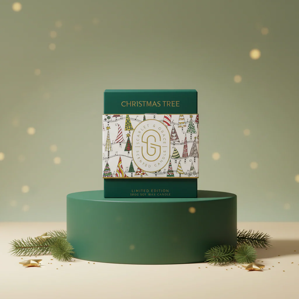 Christmas Tree Candle - Limited Edition (380g) - Image 2