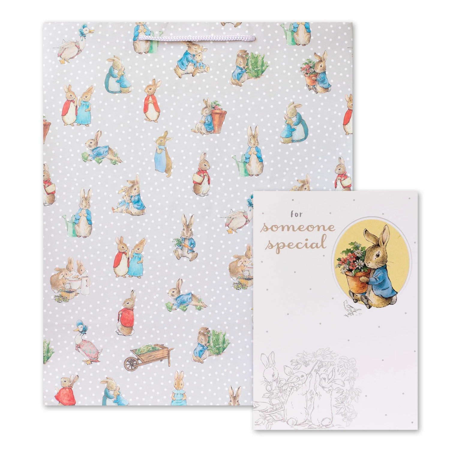 Hallmark Large Gift Bag & Card Bundle - Peter Rabbit - Image 4