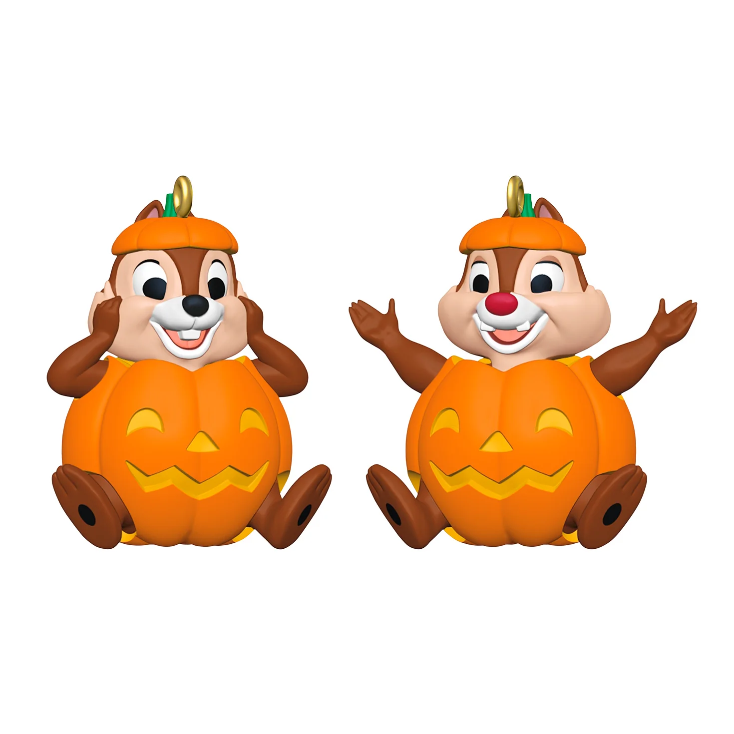 Disney Chip 'N Dale Double Trouble Ornaments, Set of 2