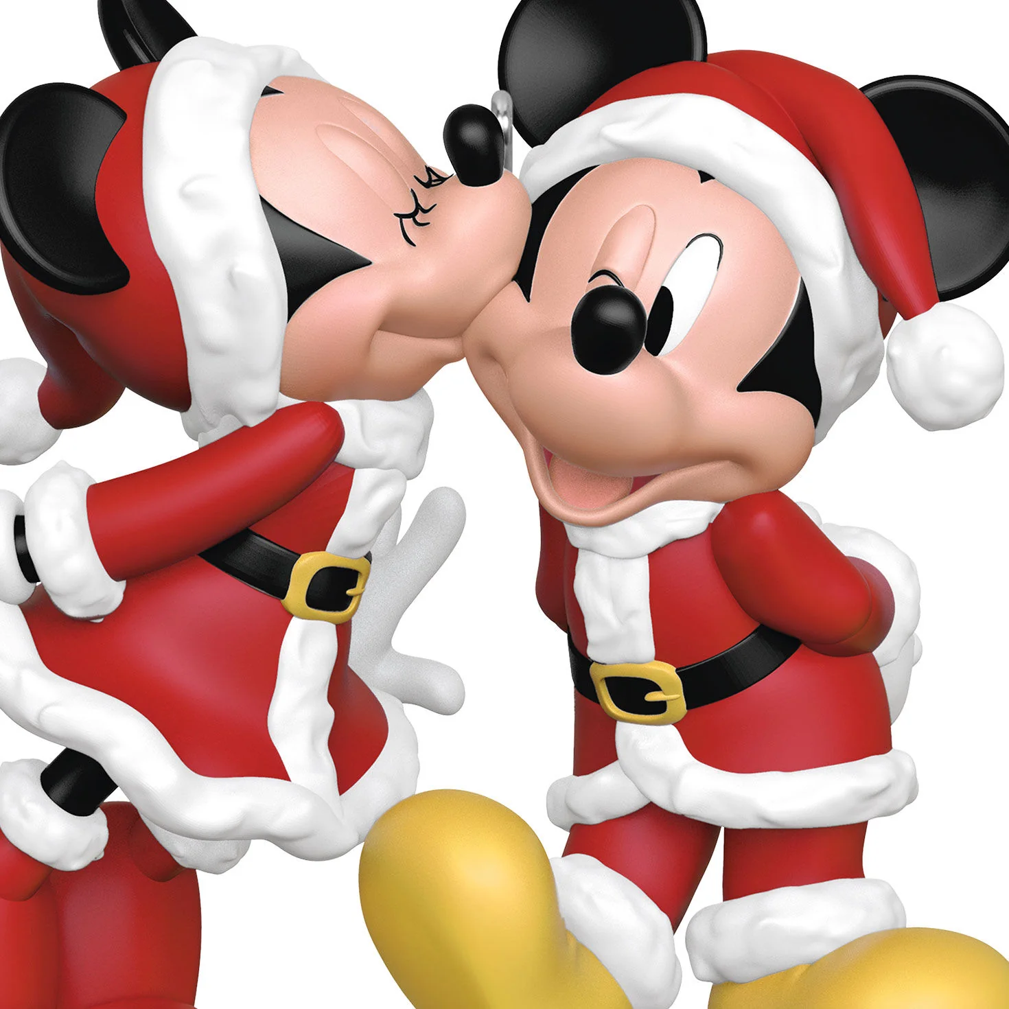 Disney Mickey and Minnie Merry Kissmas! — 2026 Hallmark Keepsake Christmas Ornament - Image 4