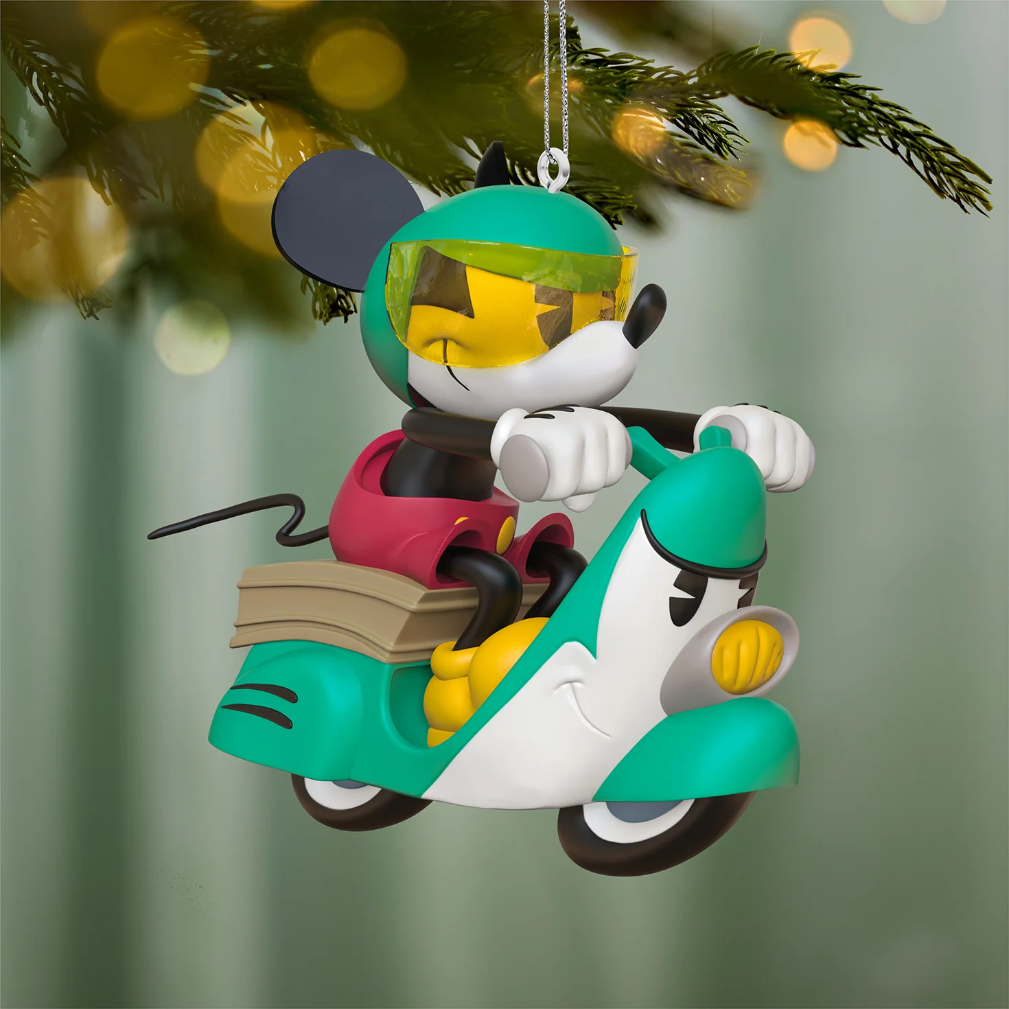 Disney Mickey Mouse Dashing All the Way — 2026 Hallmark Keepsake Christmas Ornament - Image 2