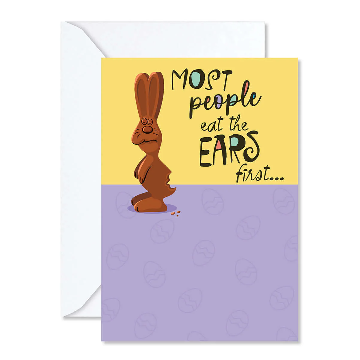 Hallmark Easter Card - Chocolate Bunny - Image 3