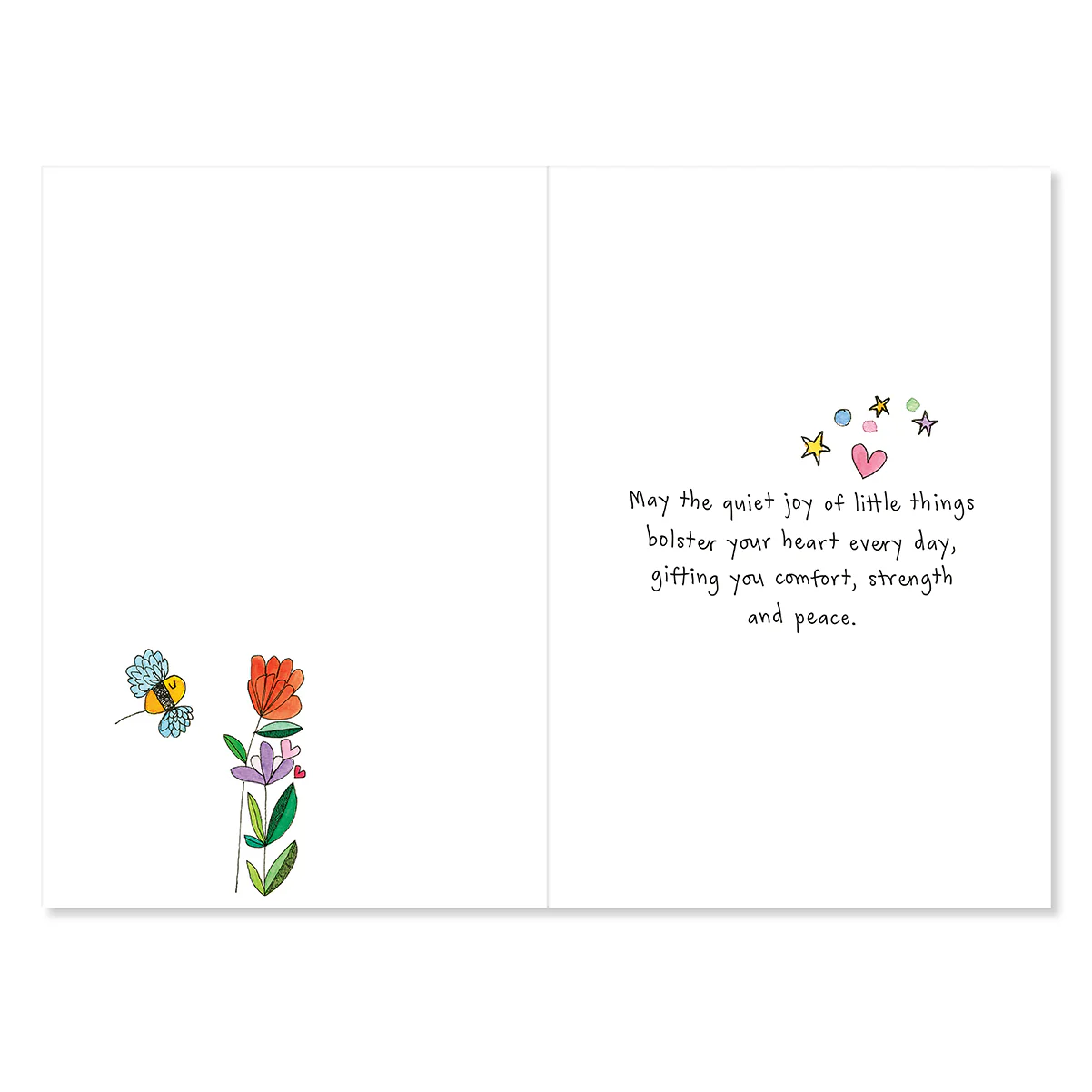 Hallmark x Love, Meredith Greeting Card - Comfort, Strength, Peace - Image 2