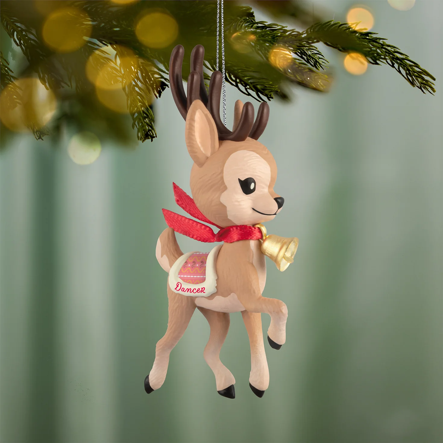 Eight Tiny Reindeer Dancer, 2nd in the Series — 2026 Hallmark Keepsake Christmas Ornament - Image 2