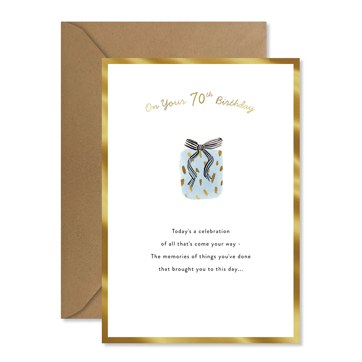 Hallmark 70th Birthday Card - Special Day - Image 3