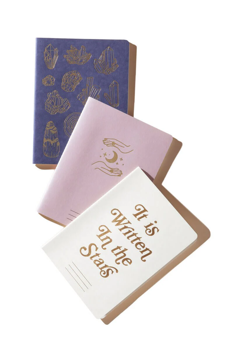 Flex Notebooks Saddle Stitch Spine Mystic (set of 3) - Image 2