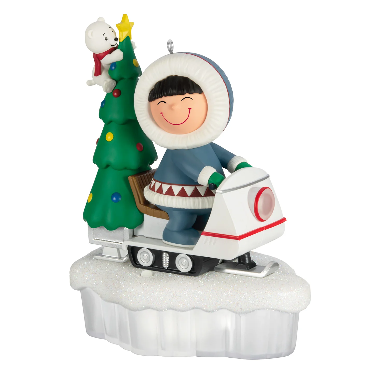 Frosty Friends Tree Delivery With Light — 2026 Hallmark Keepsake Christmas Ornament