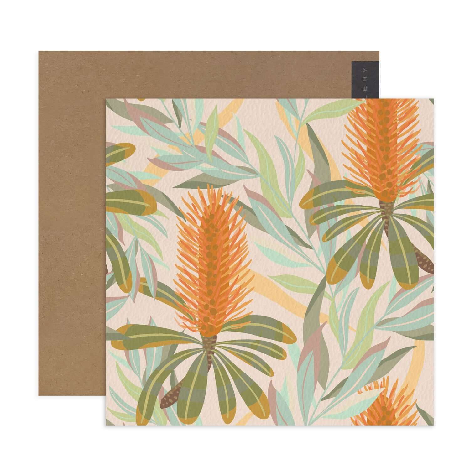 Hallmark x Christie Williams Gallery Blank Greeting Card - Banksia Burst - Image 2