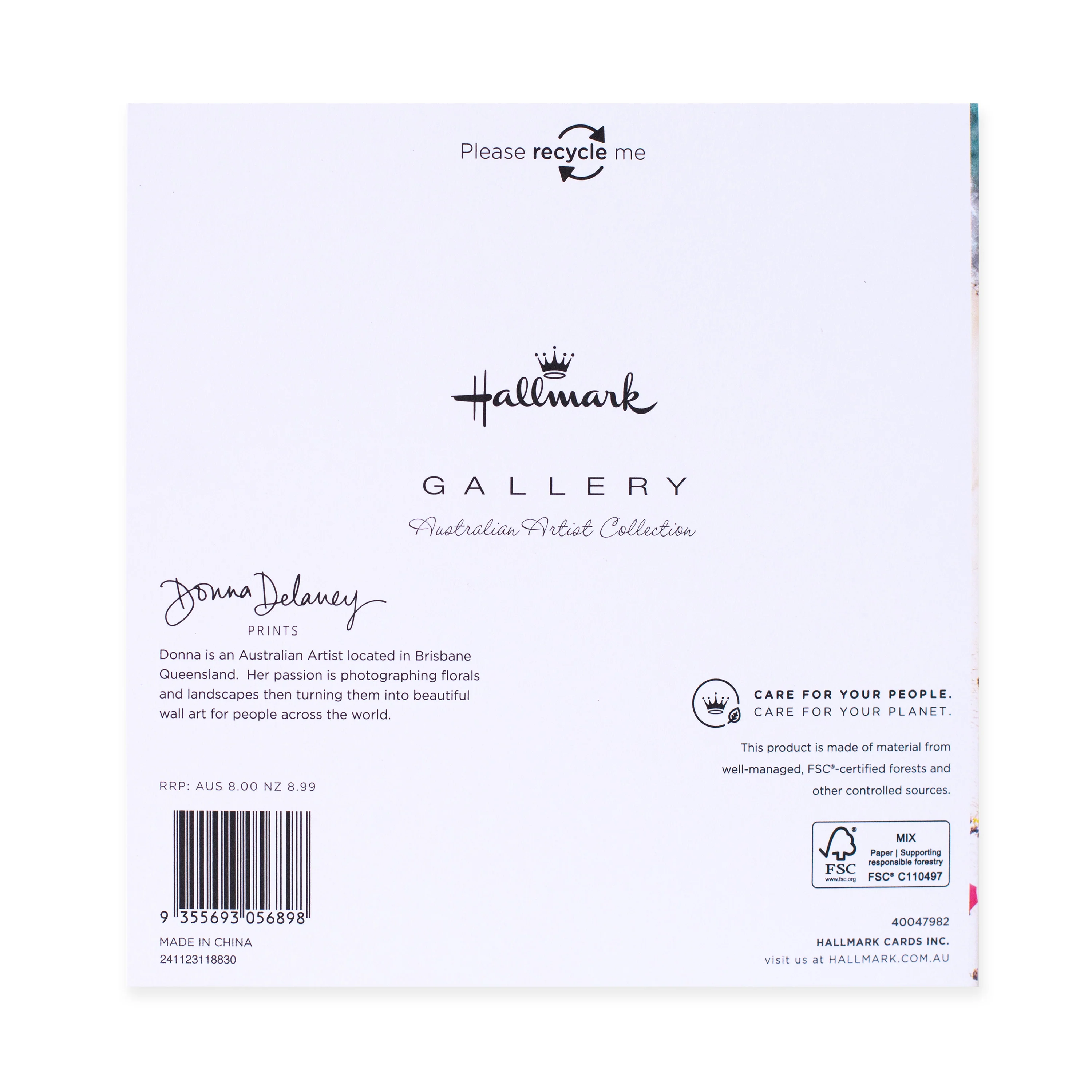 Hallmark x Donna Delaney Gallery Blank Greeting Card - Dreamland - Image 4