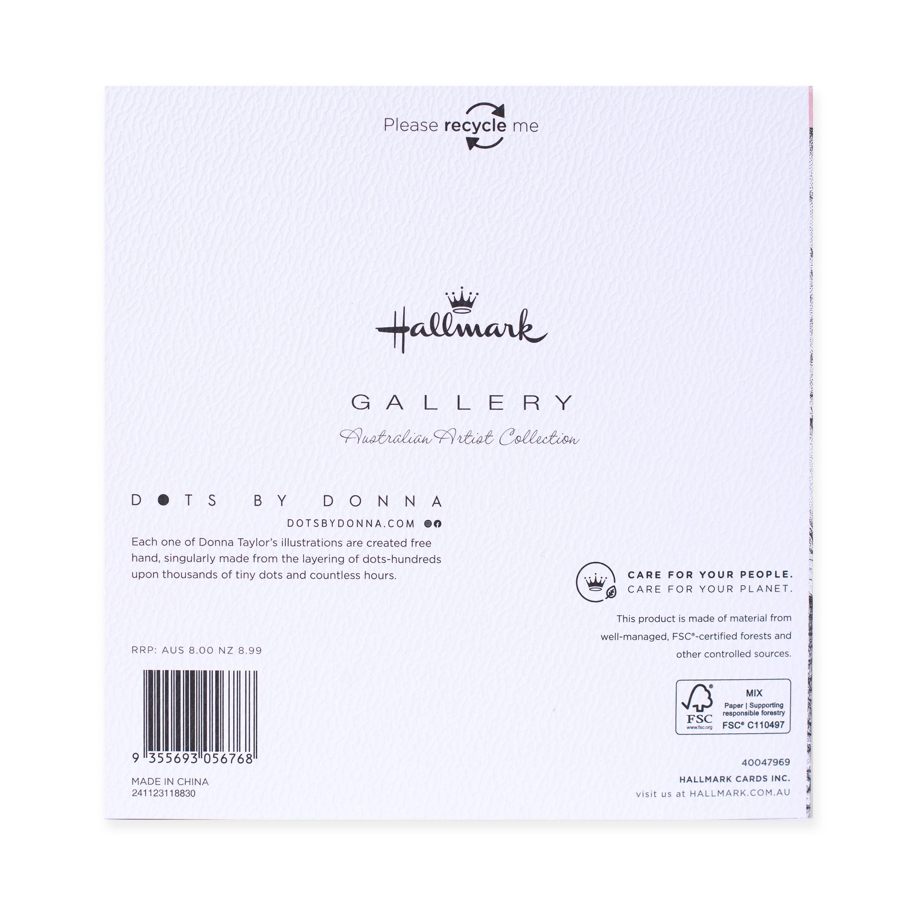 Hallmark x Dots by Donna Gallery Blank Greeting Card - Jasmine The Joey - Image 4