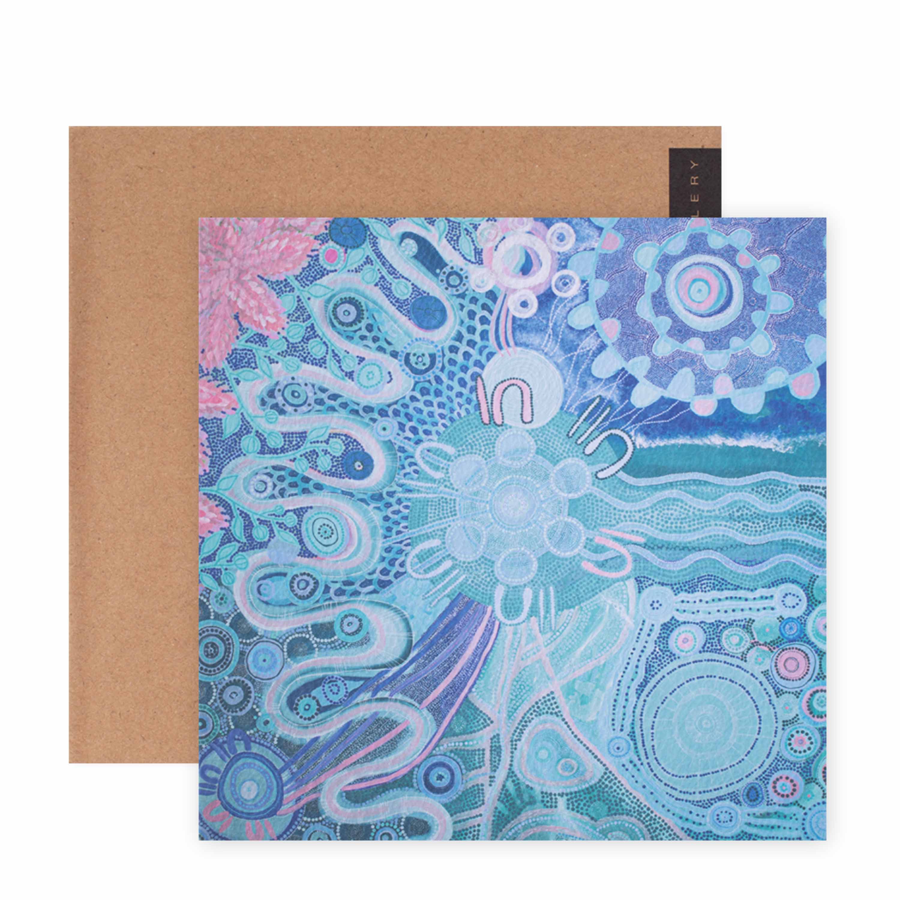 Hallmark x Emma Stenhouse Gallery Blank Greeting Card - Journey Woman - Image 3