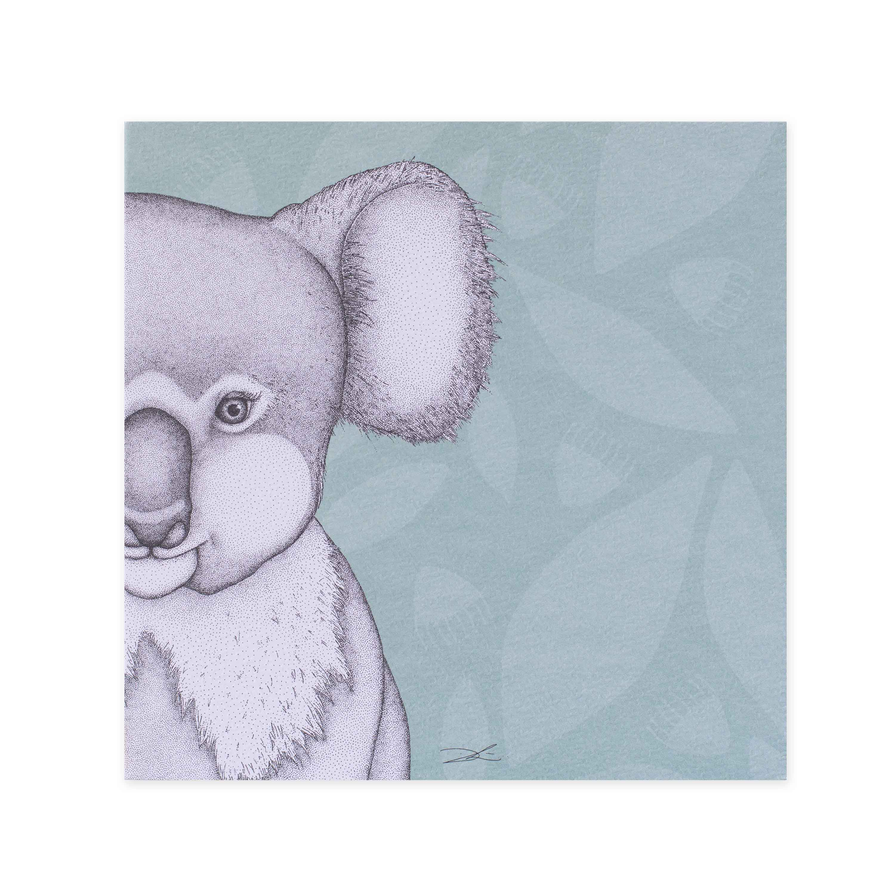 Hallmark x Dots by Donna Gallery Blank Greeting Card - Kerry The Koala