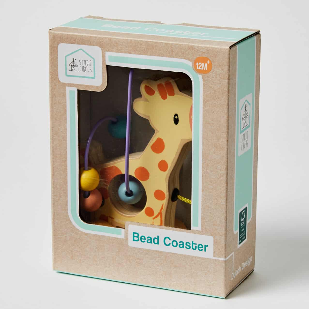 Giraffe Rolling Bead Coaster - Image 2