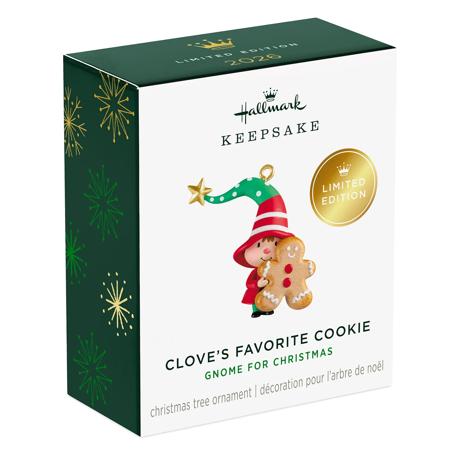 Gnome for Christmas Clove's Favorite Cookie — 2026 Hallmark Keepsake Christmas Ornament - Image 7
