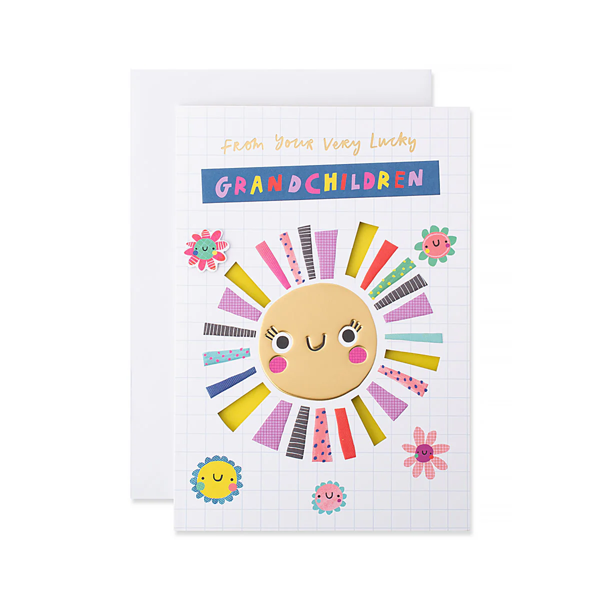 Hallmark Mother's Day Card - From Your Very Lucky Grandchildren - Image 3