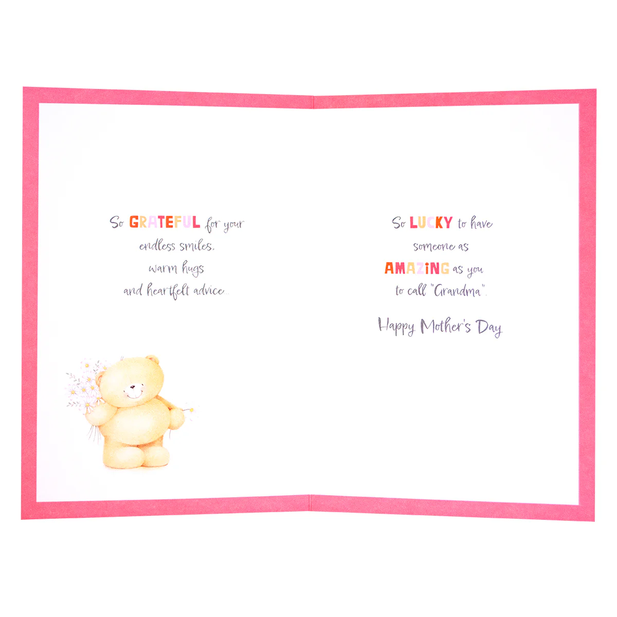 Hallmark Forever Friends Mother's Day Card For Grandma - So Lucky - Image 2