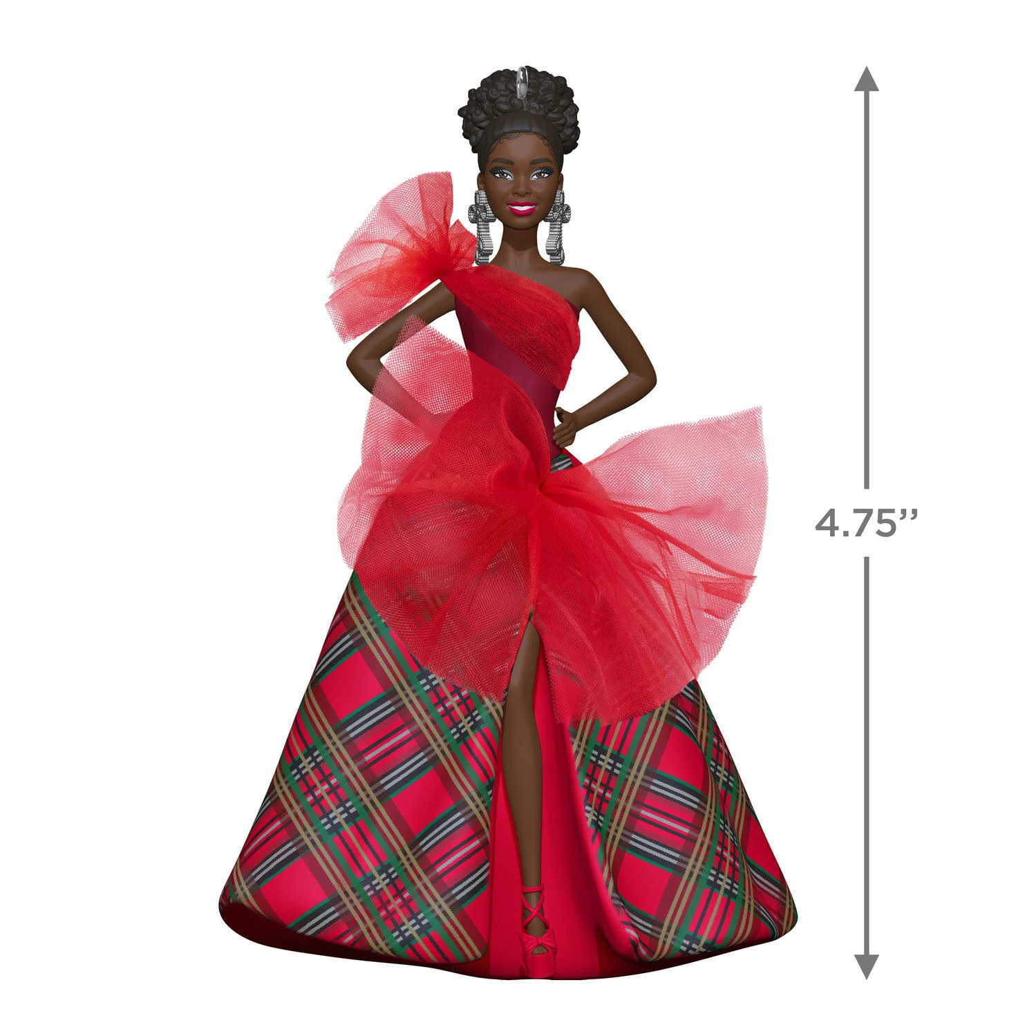 2024 Black Holiday Barbie™ — Hallmark Keepsake Christmas Ornament - Image 3