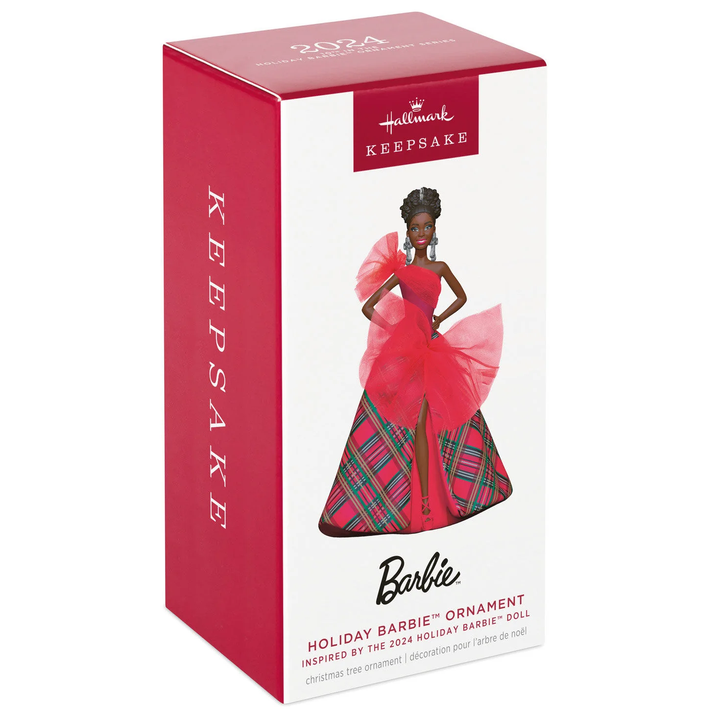 2024 Black Holiday Barbie™ — Hallmark Keepsake Christmas Ornament - Image 5