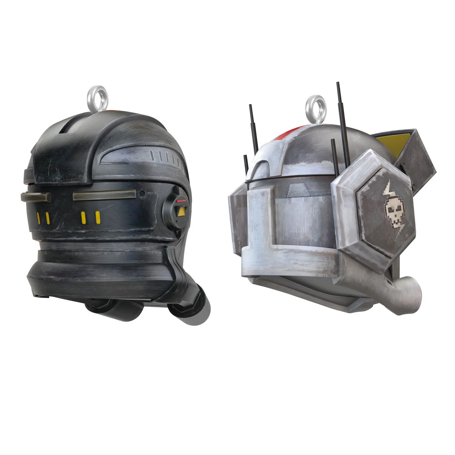 Star Wars™: The Bad Batch™ Echo™ and Tech™, Set of 2 (Miniature) — Hallmark Keepsake Christmas Ornaments - Image 5