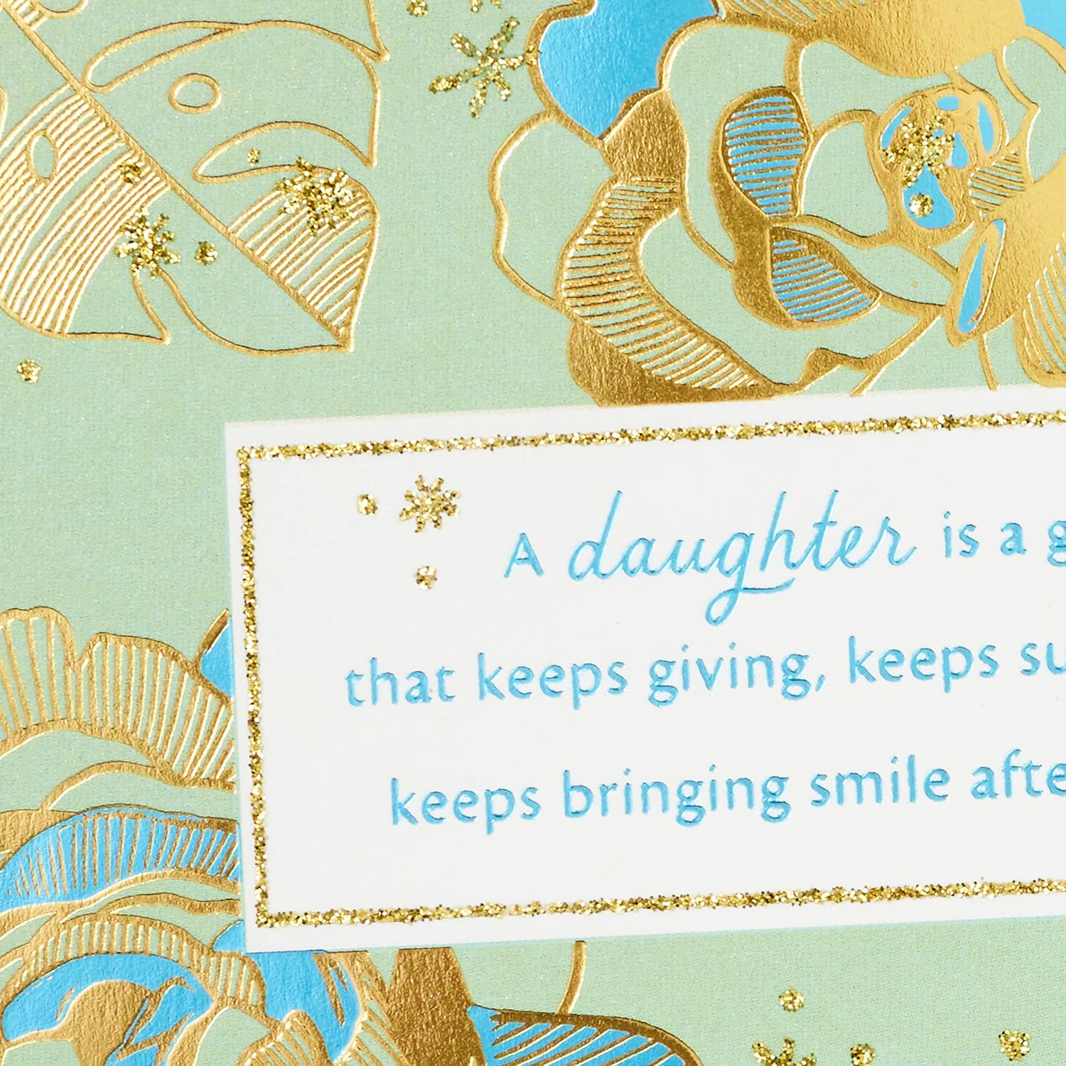 Hallmark Birthday Greeting Card to Daughter (Flowers) - Image 3