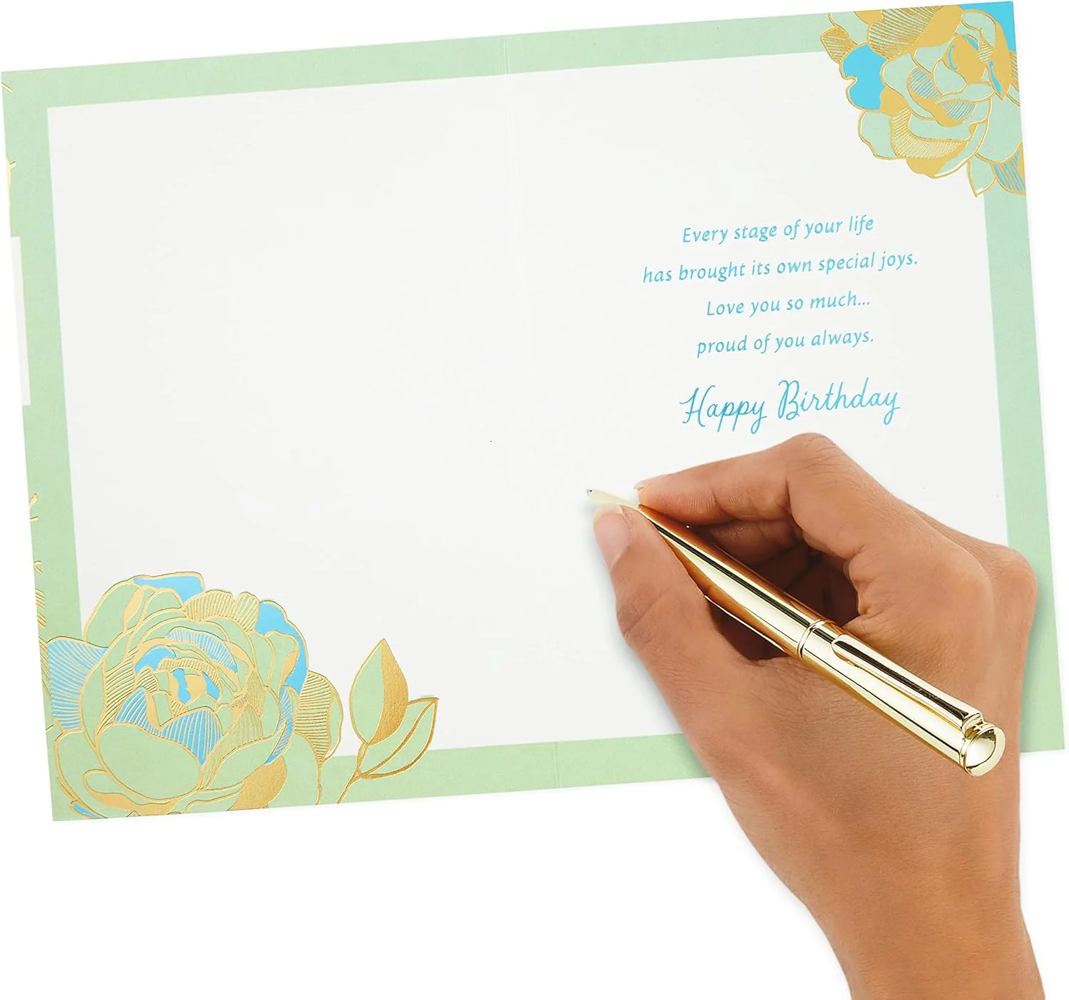 Hallmark Birthday Greeting Card to Daughter (Flowers) - Image 4