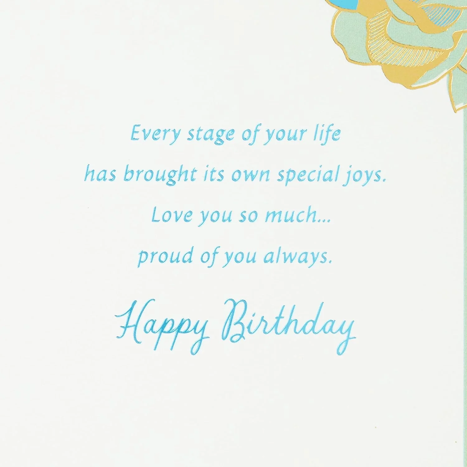 Hallmark Birthday Greeting Card to Daughter (Flowers) - Image 5