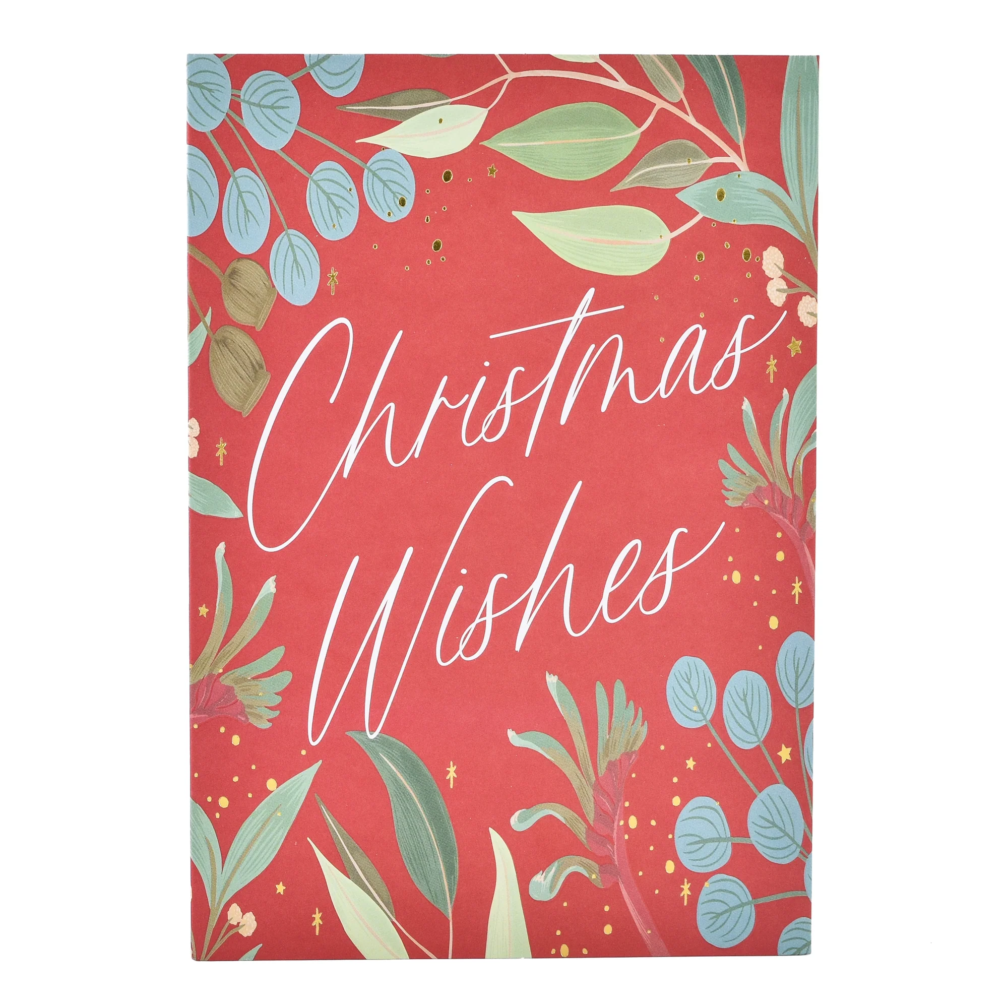 Hallmark Christmas Card - Festive Eucalyptus by Christie Williams