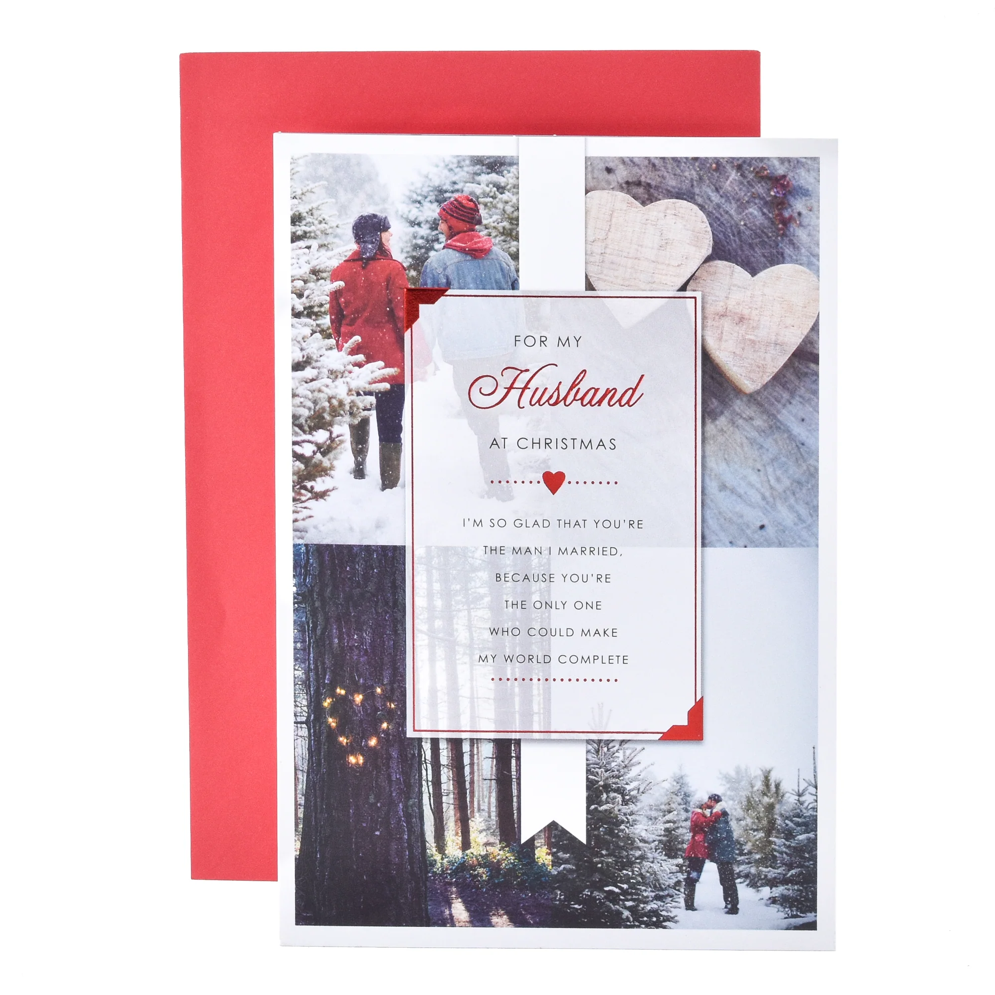 Hallmark Christmas Card For My Husband - So Glad - Image 3