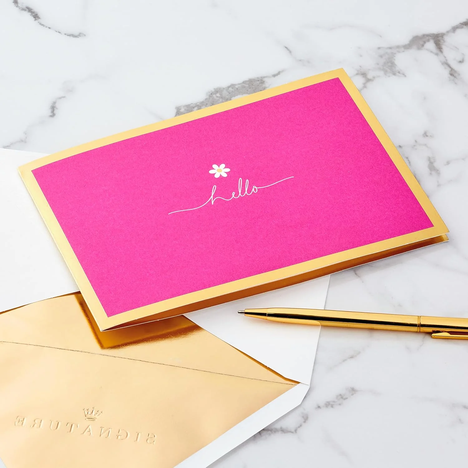 Hallmark Signature Paper Wonder Pop Up Card, Happy Thoughts Bouquet - Image 7