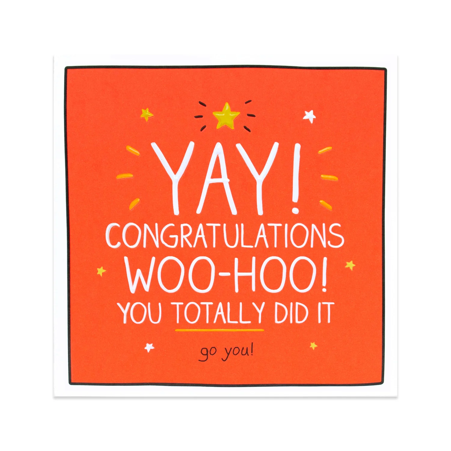 Hallmark Happy Jackson Congratulations Card - Woo-Hoo!