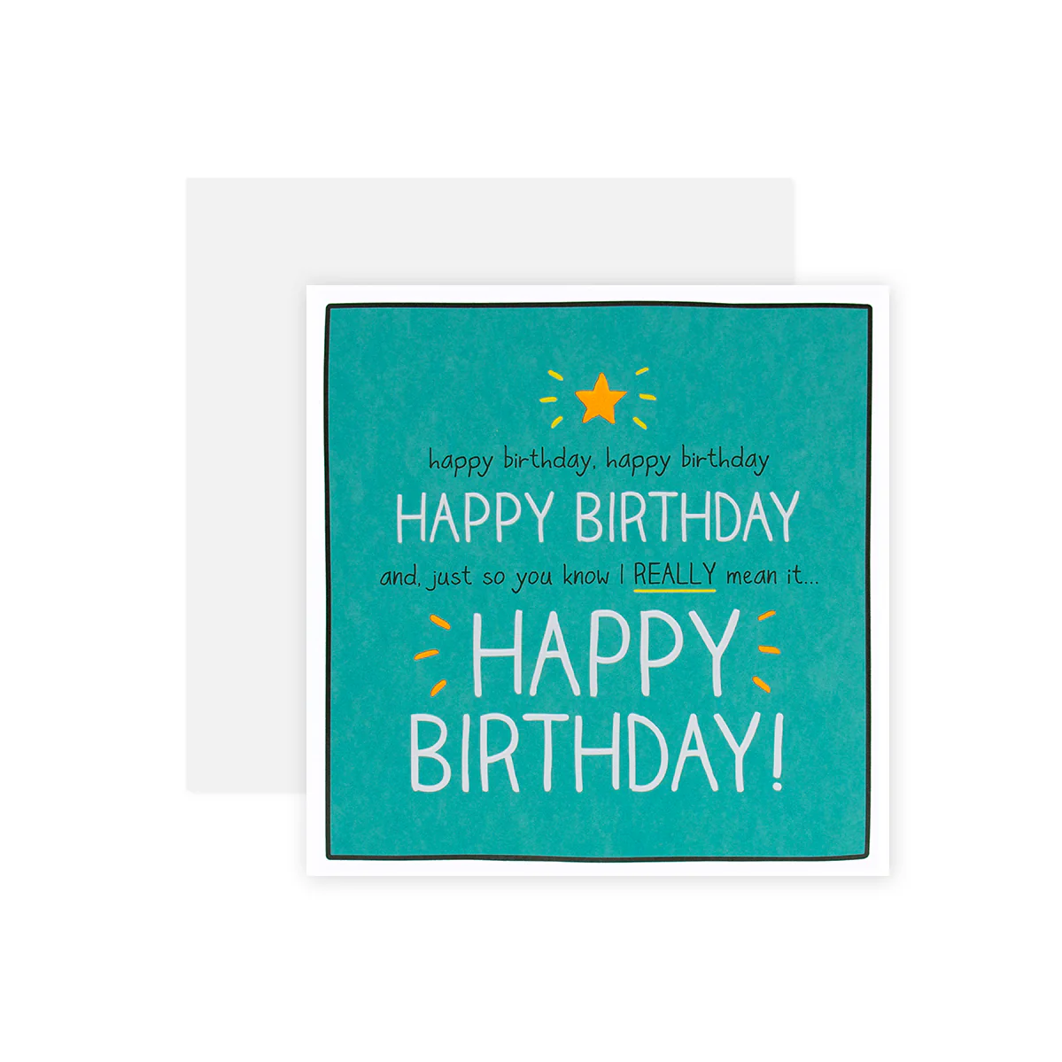 Hallmark Happy Jackson Birthday Card - REALLY Mean It - Image 3
