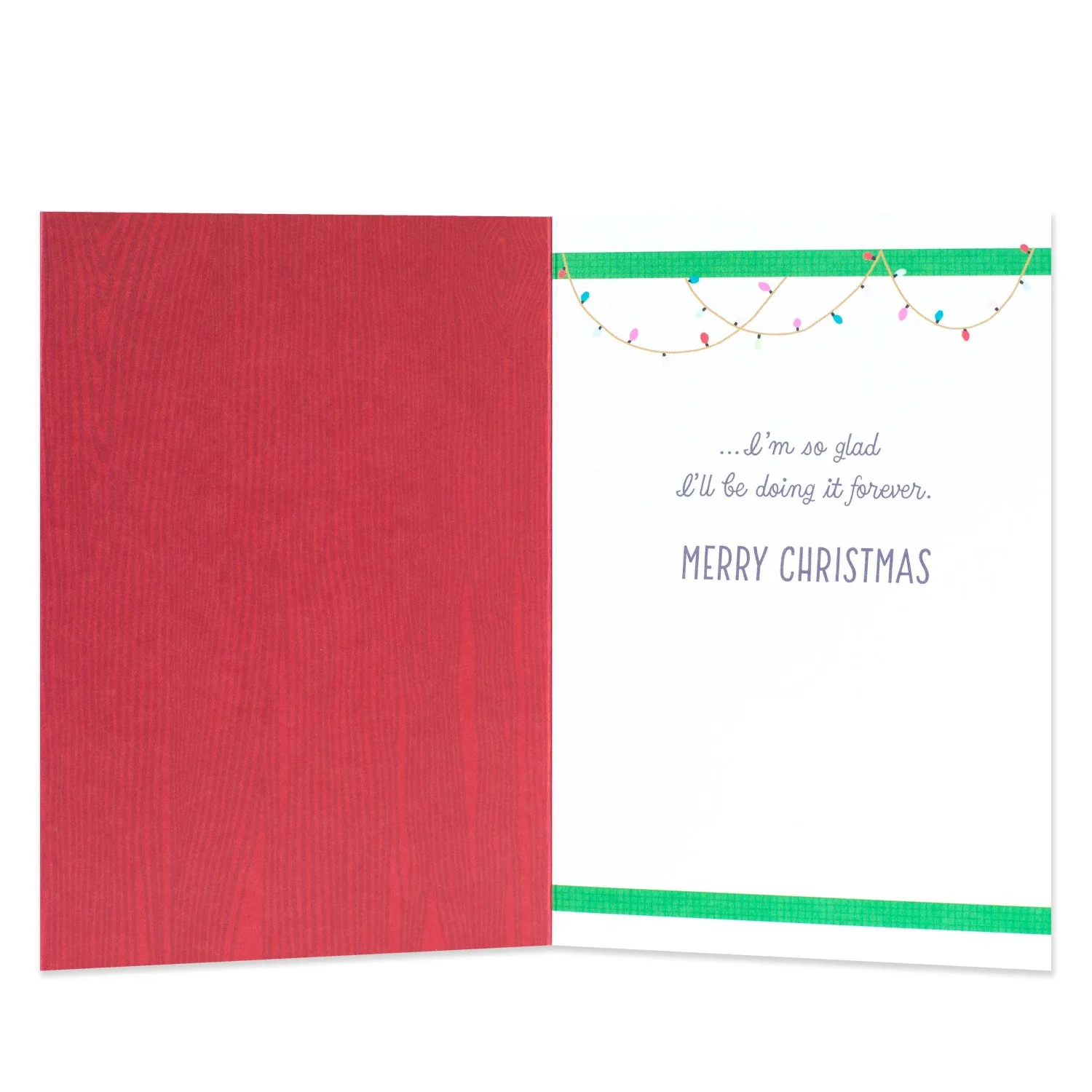Hallmark Christmas Card For Husband - Love You Is Fun - Image 2