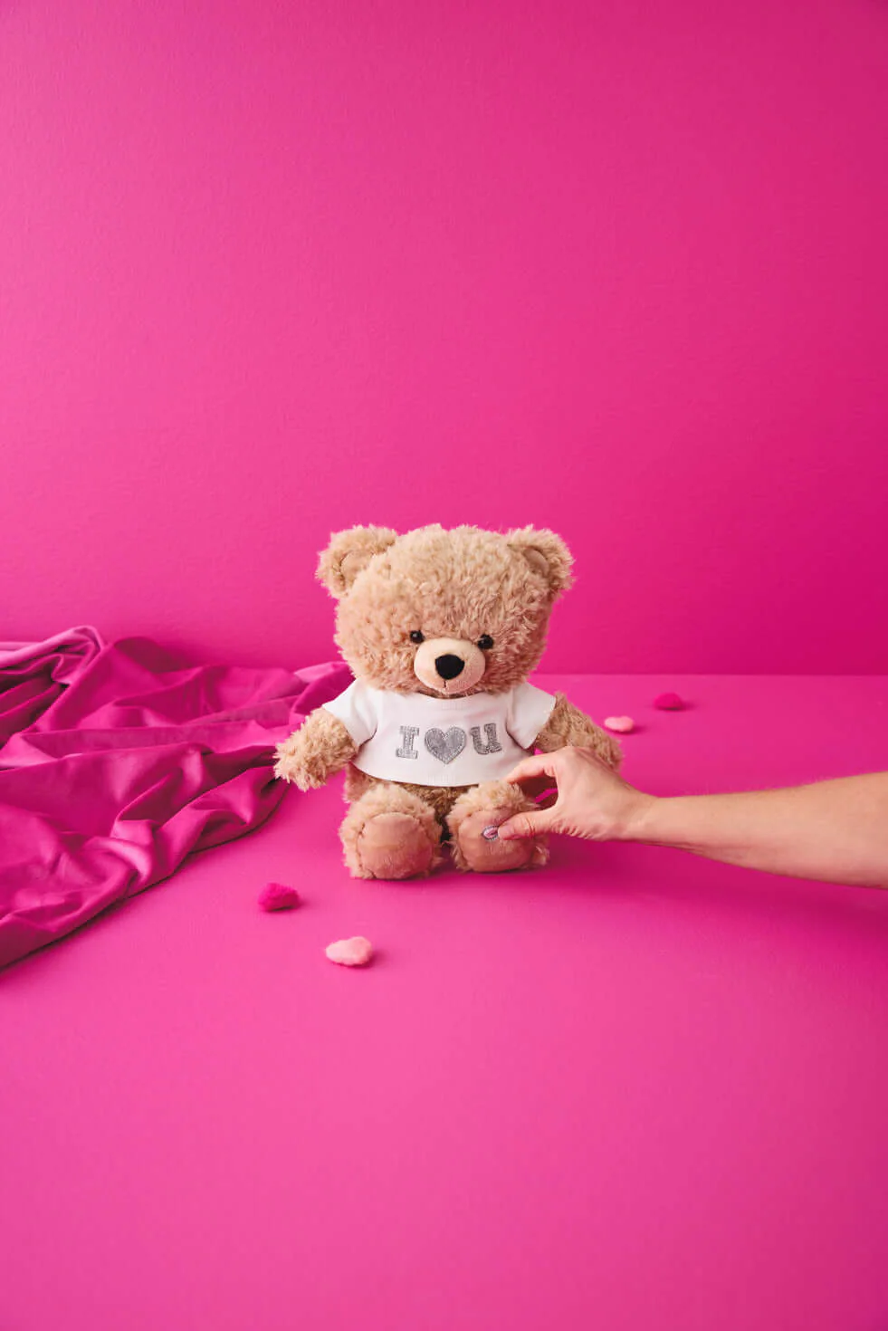 I Love You Bear Singing Stuffed Animal With Motion, 11'' - Image 5