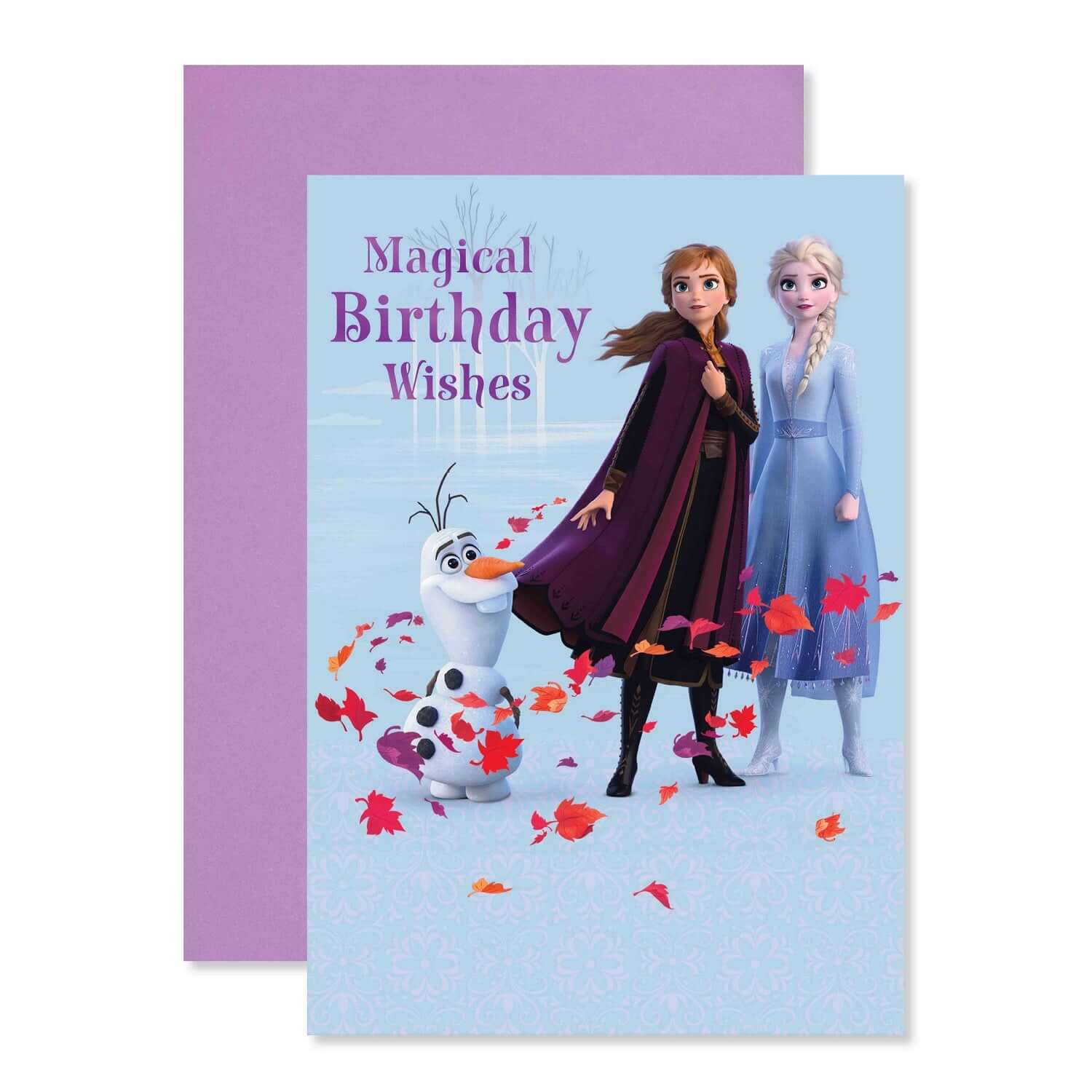 Connections from Hallmark Birthday Card - Disney Frozen