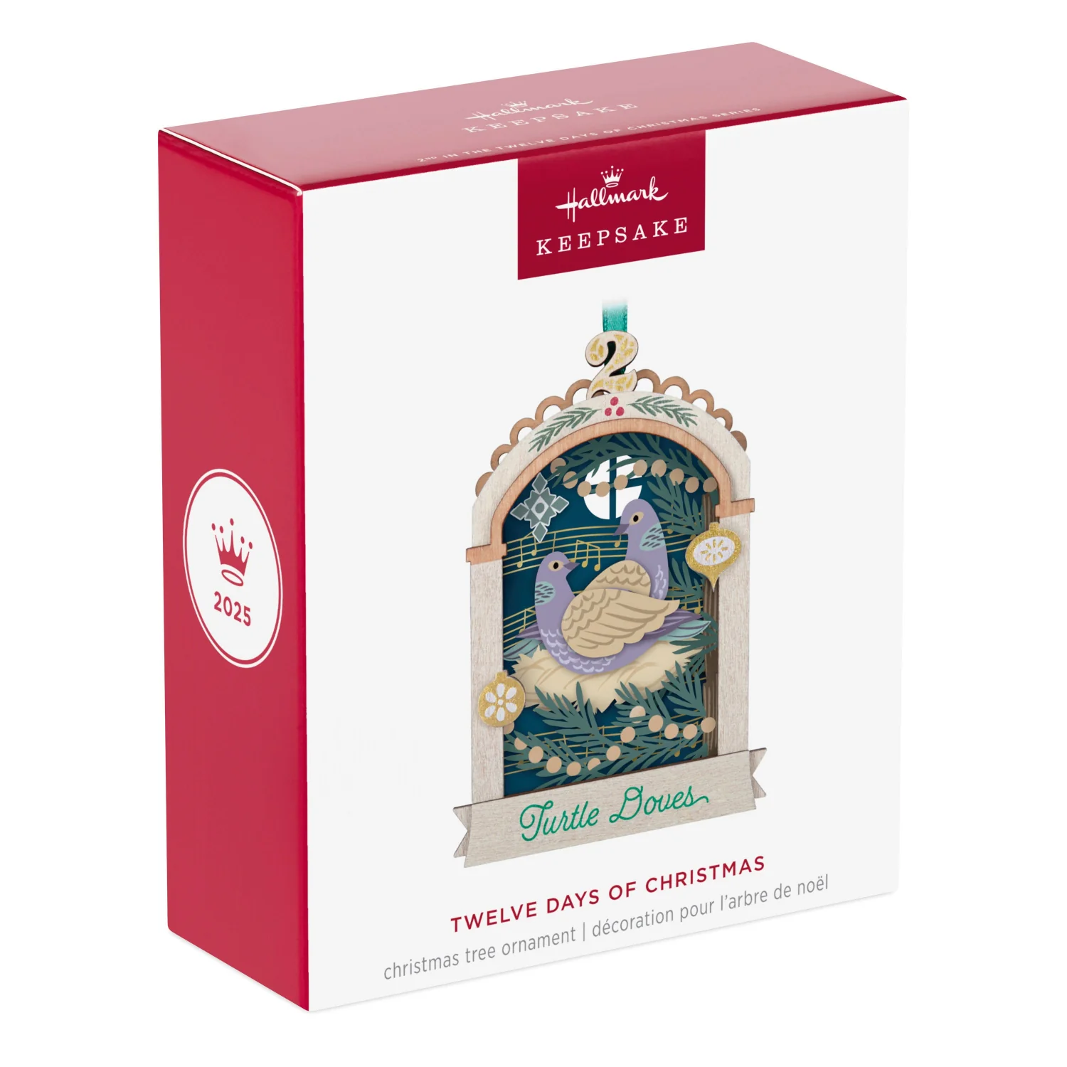 Twelve Days of Christmas, 2nd in the Series — 2025 Hallmark Keepsake Christmas Ornament - Image 7