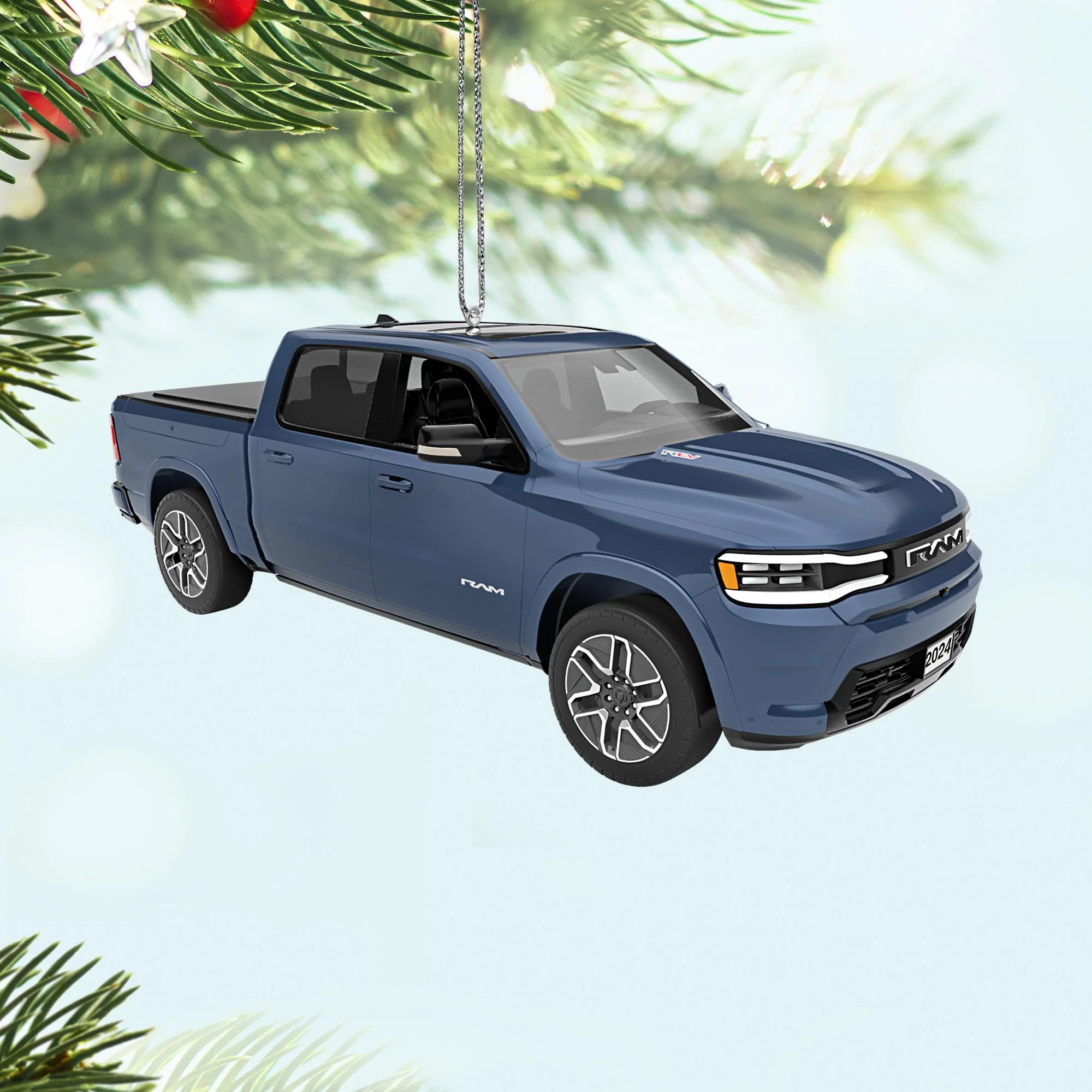 2026 Dodge Ram 1500 REV — 2025 Hallmark Keepsake Christmas Ornament - Image 2