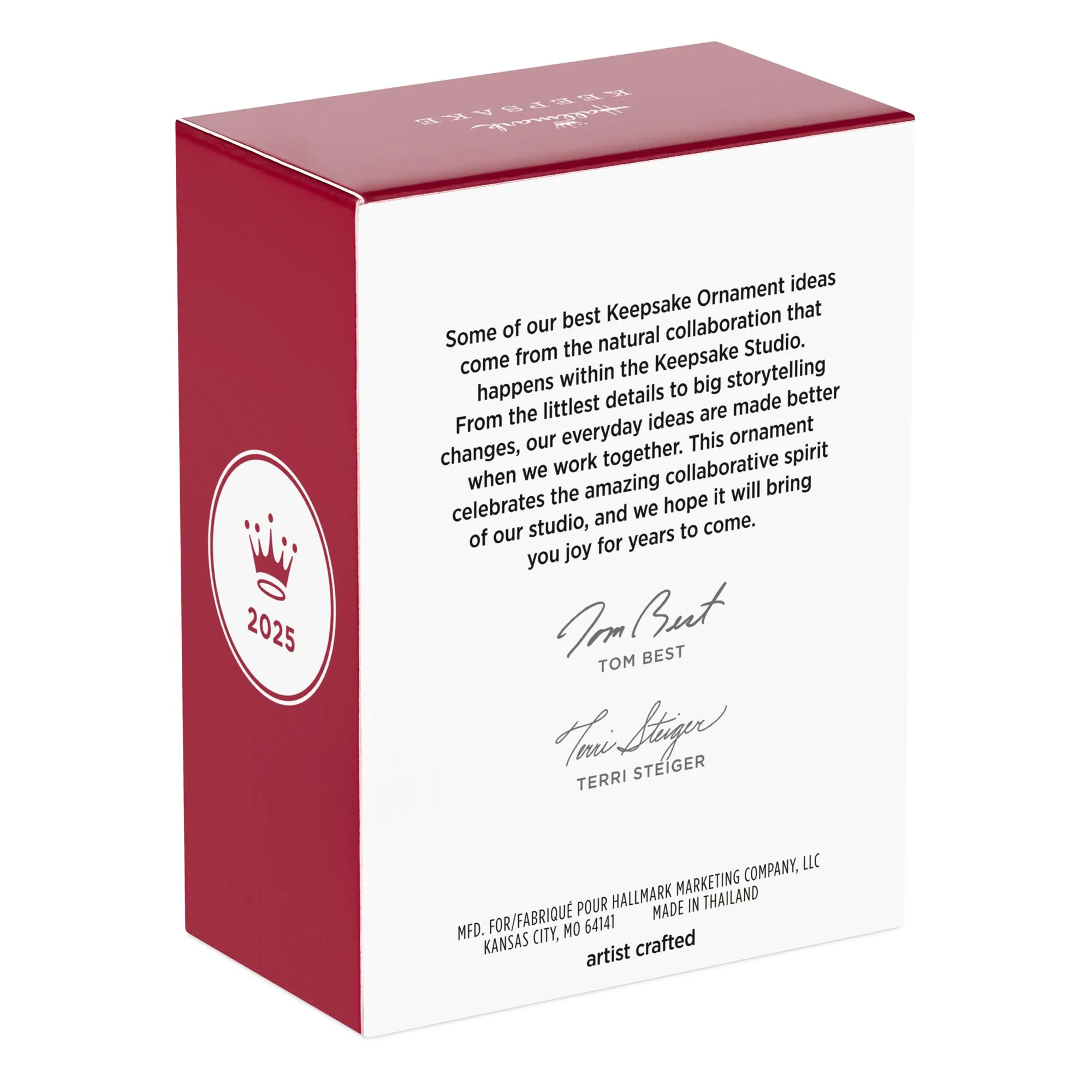 Baseball Star — 2025 Hallmark Keepsake Christmas Ornament - Image 8