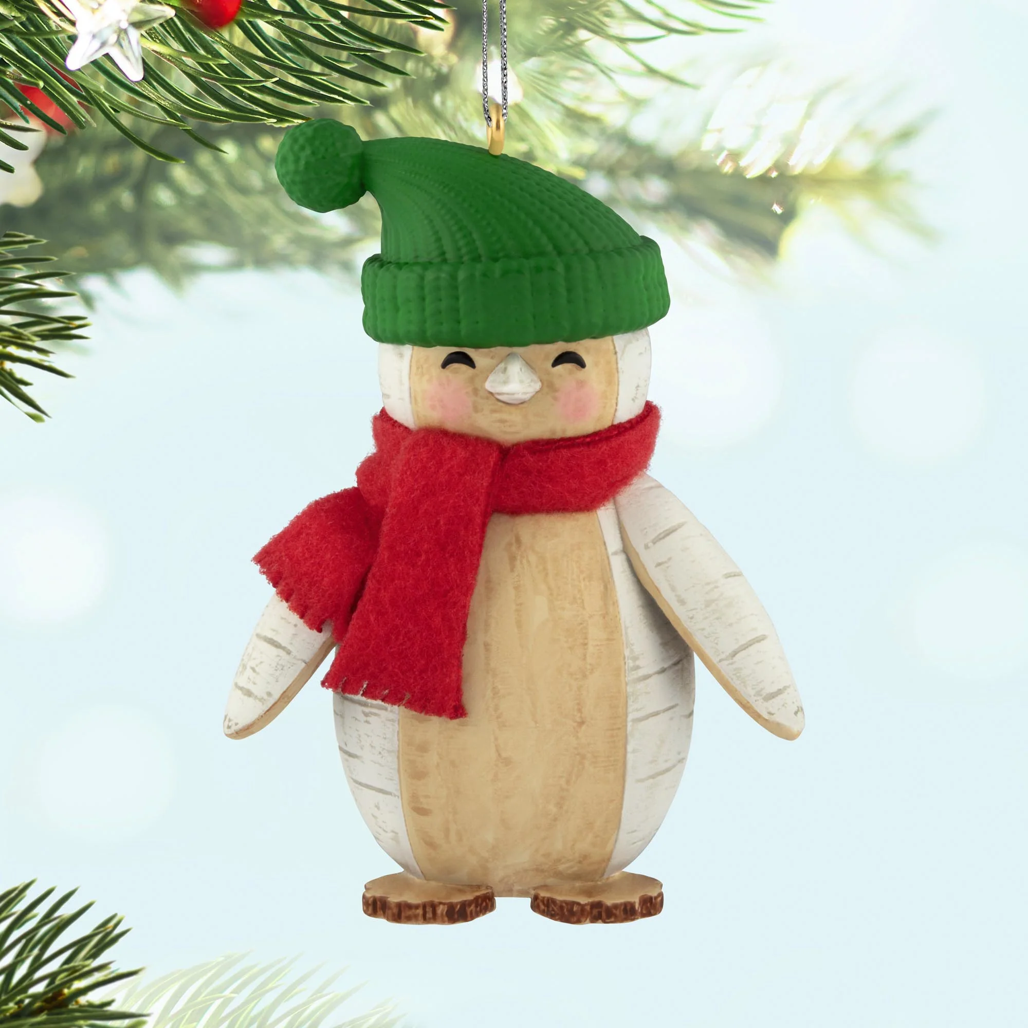 Birch Penguin — 2025 Hallmark Keepsake Christmas Ornament - Image 2