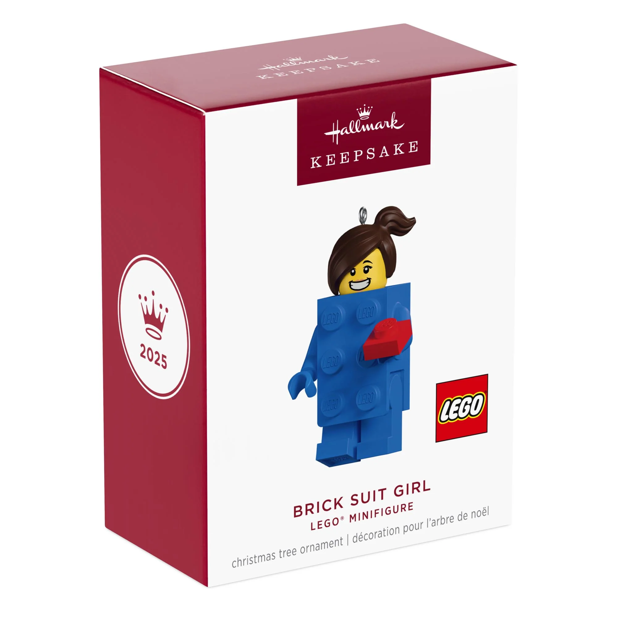 LEGO® Minifigure, Brick Suit Girl — 2025 Hallmark Keepsake Christmas Ornament - Image 7