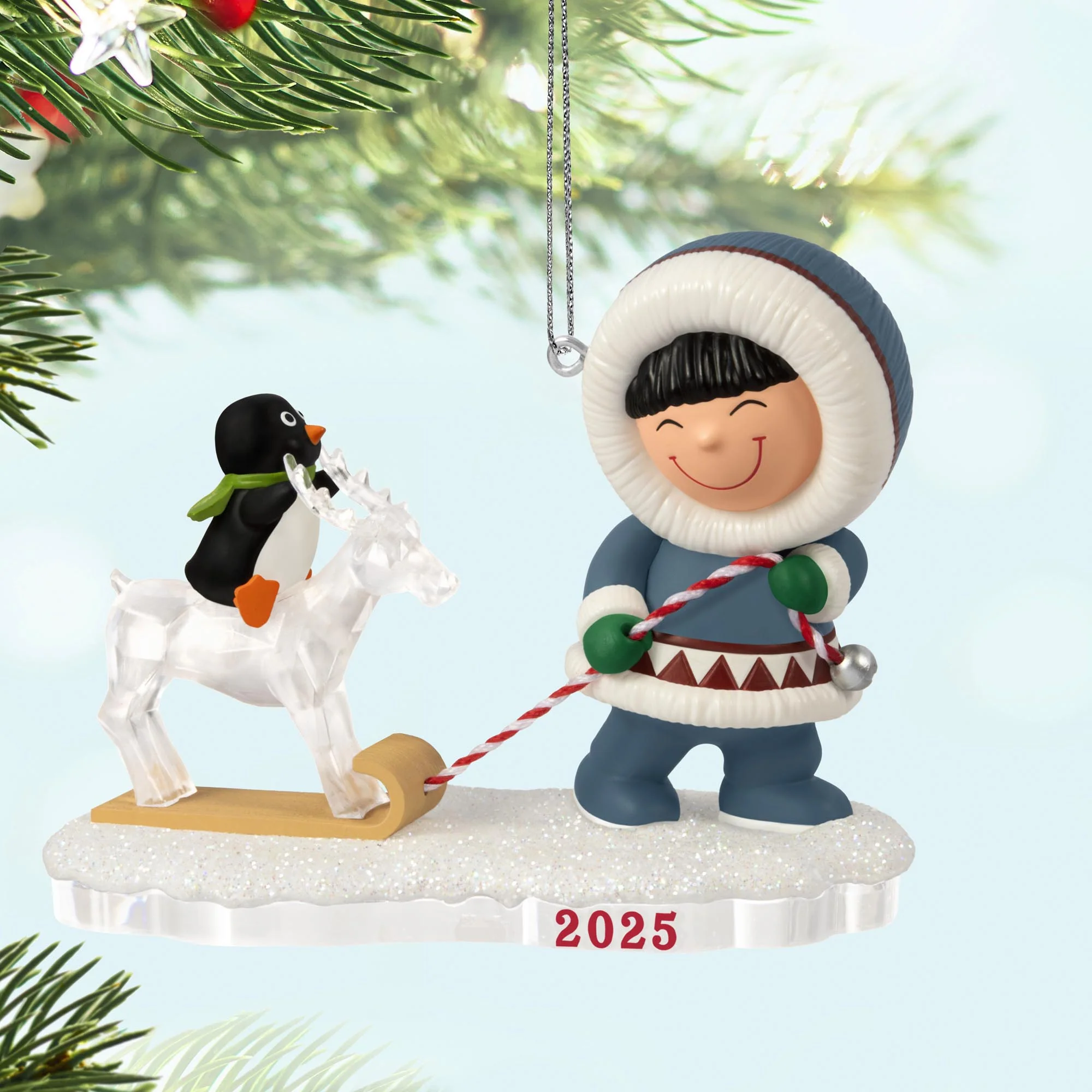 Frosty Friends 46th in the Series — 2025 Hallmark Keepsake Christmas Ornament - Image 2