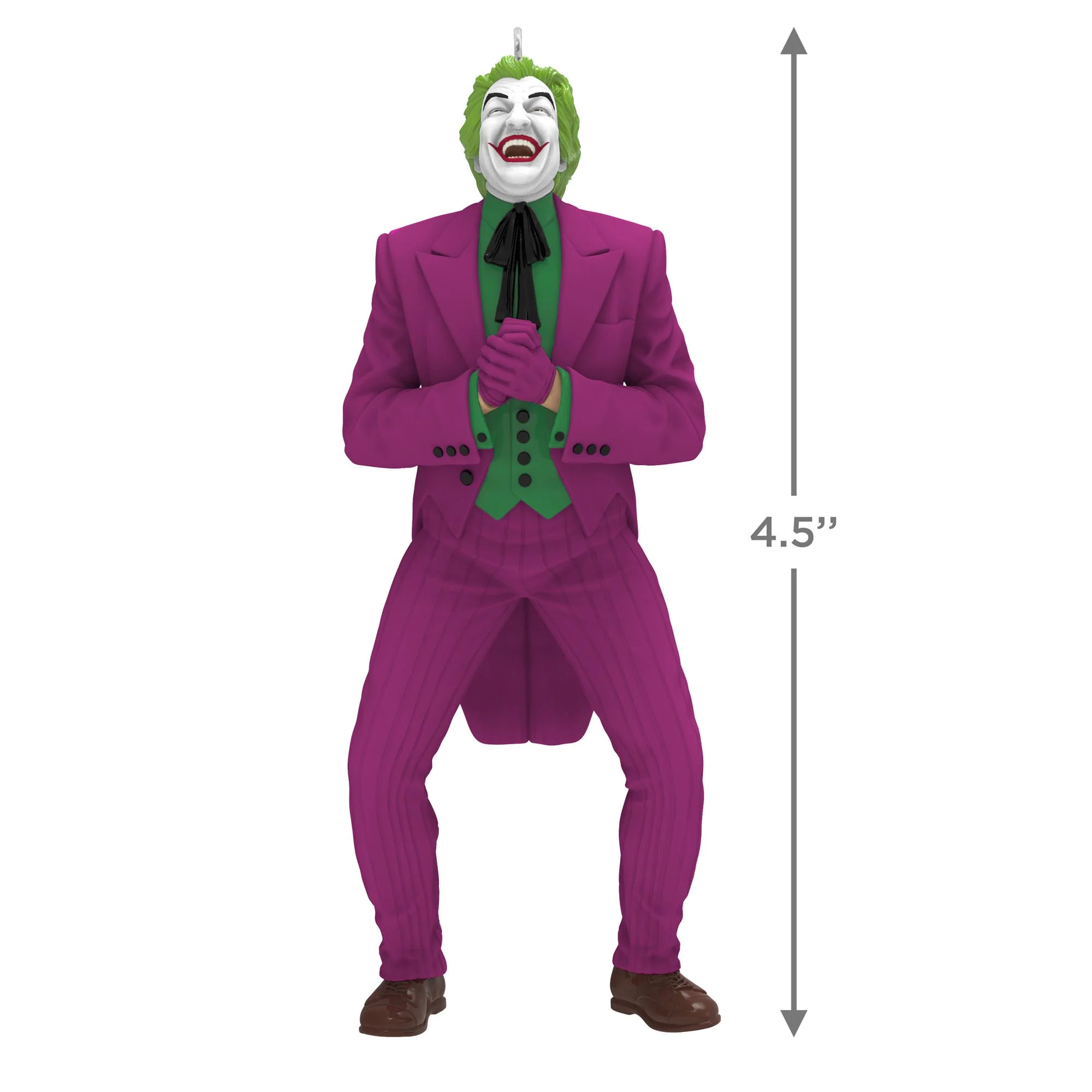 DC Batman™ The Classic TV Series, The Joker™ — 2025 Hallmark Keepsake Christmas Ornament - Image 5